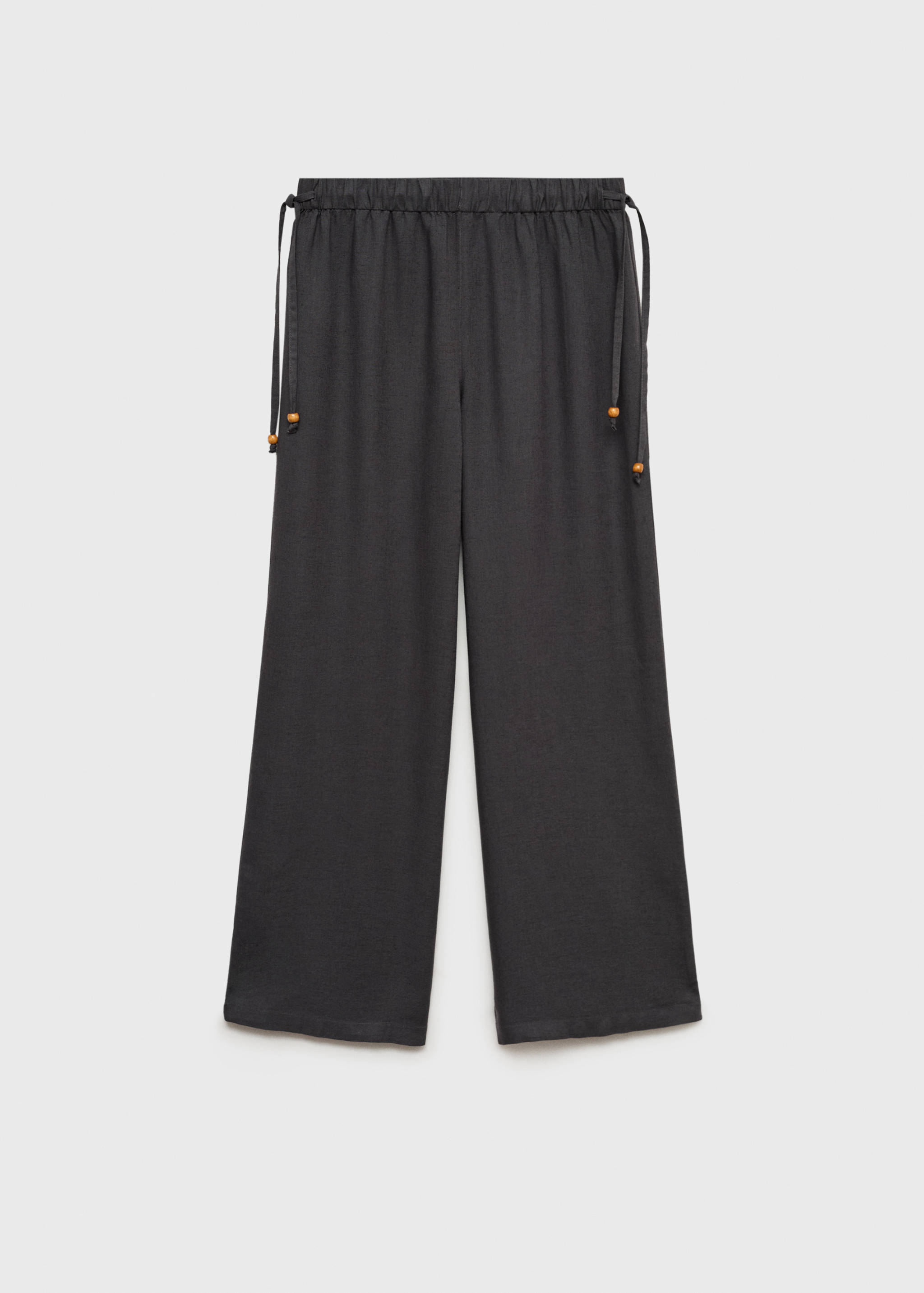 Long linen trousers - Article without model