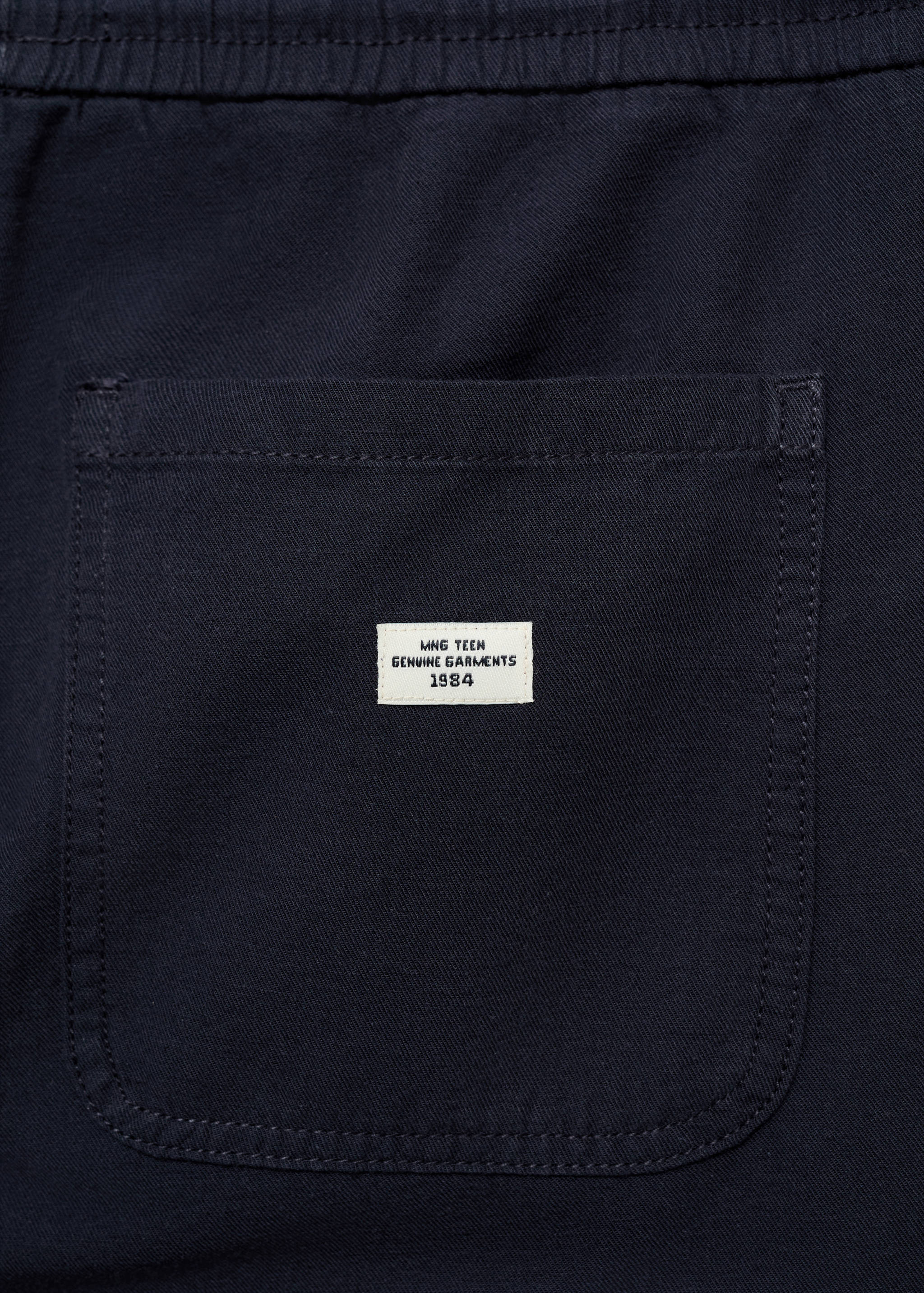 Linen jogger pants - Details of the article 0