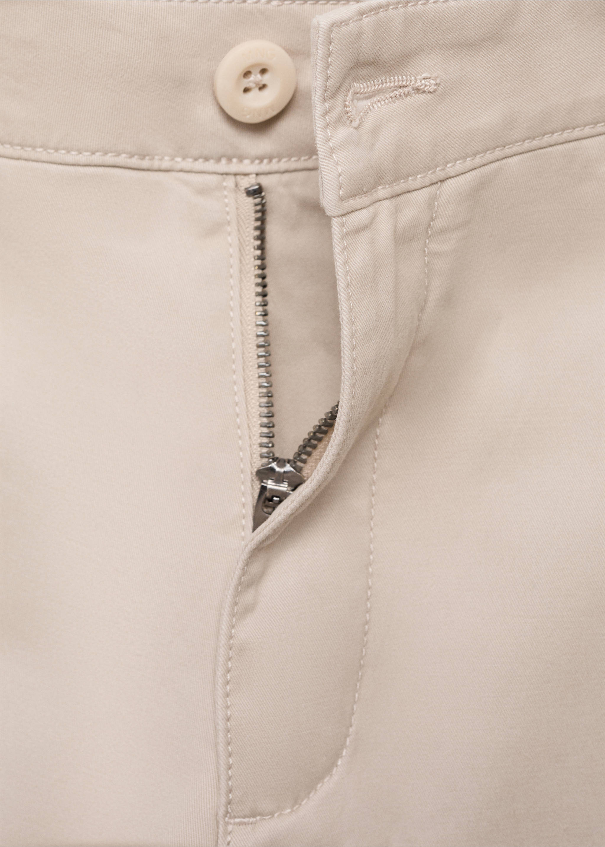 Bermudas algodón - Detalle del artículo 8, Beige. Ref: 87026357-00.