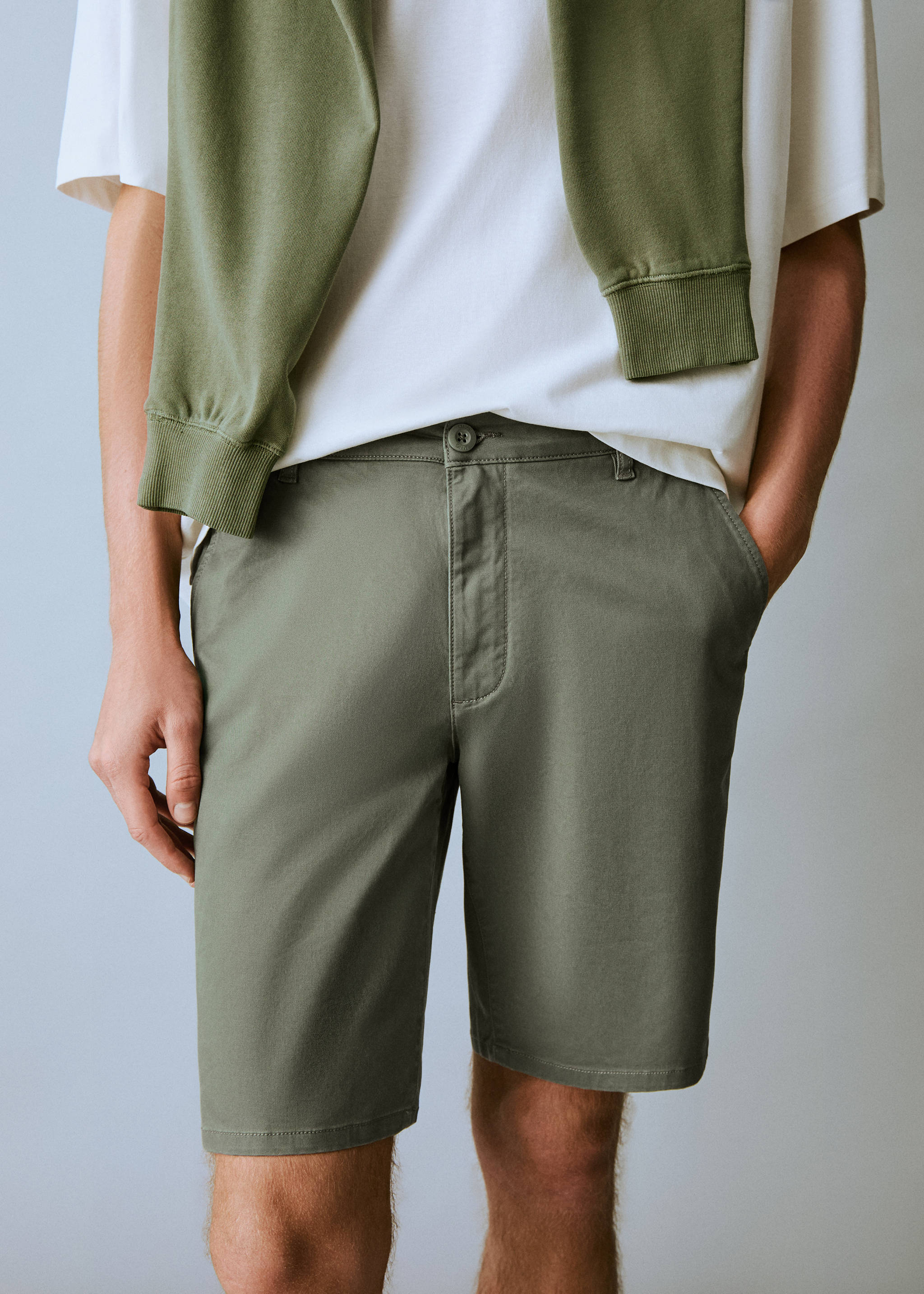 Calções de algodão - Pormenor do artigo 1