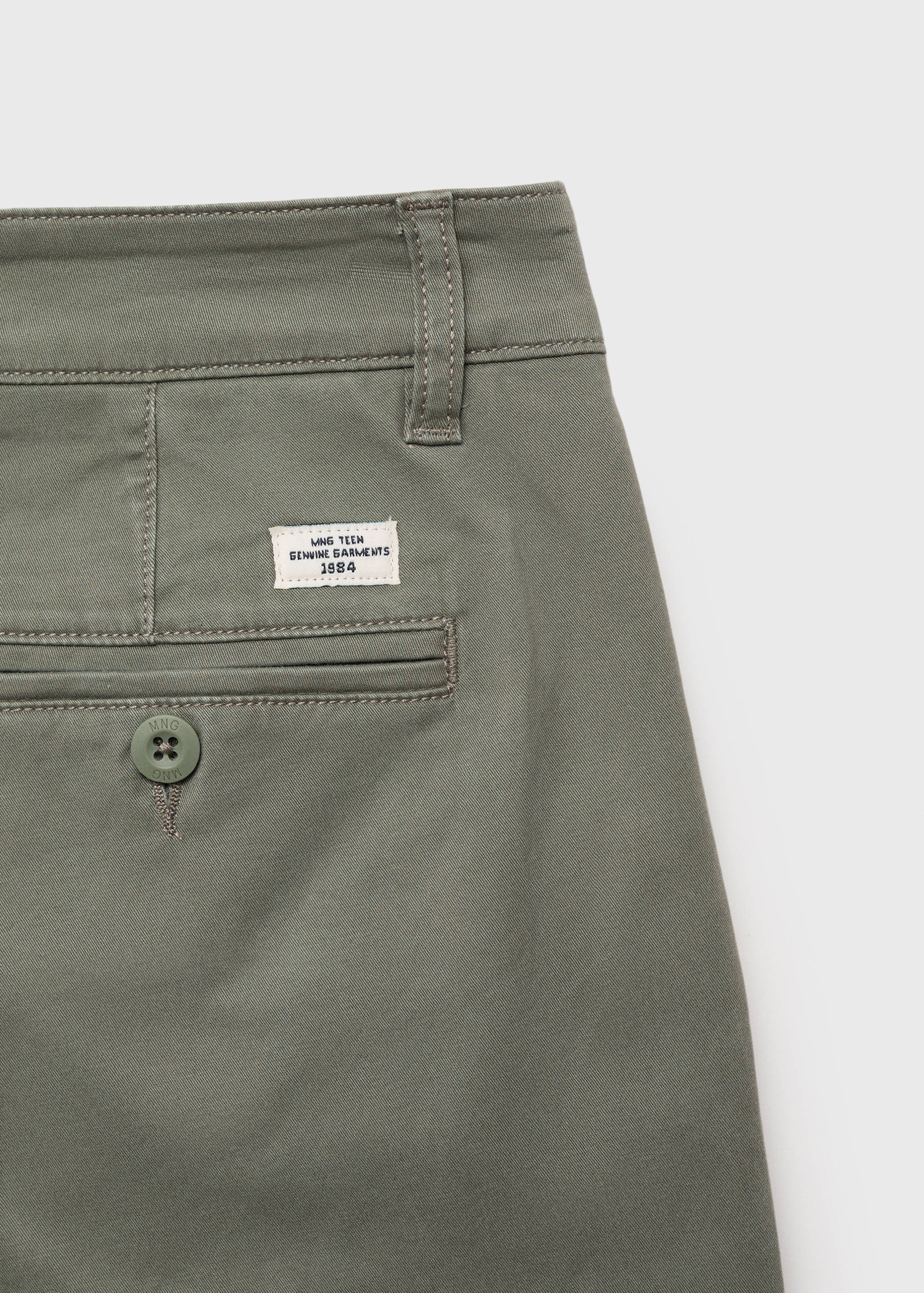 Calções de algodão - Pormenor do artigo 0