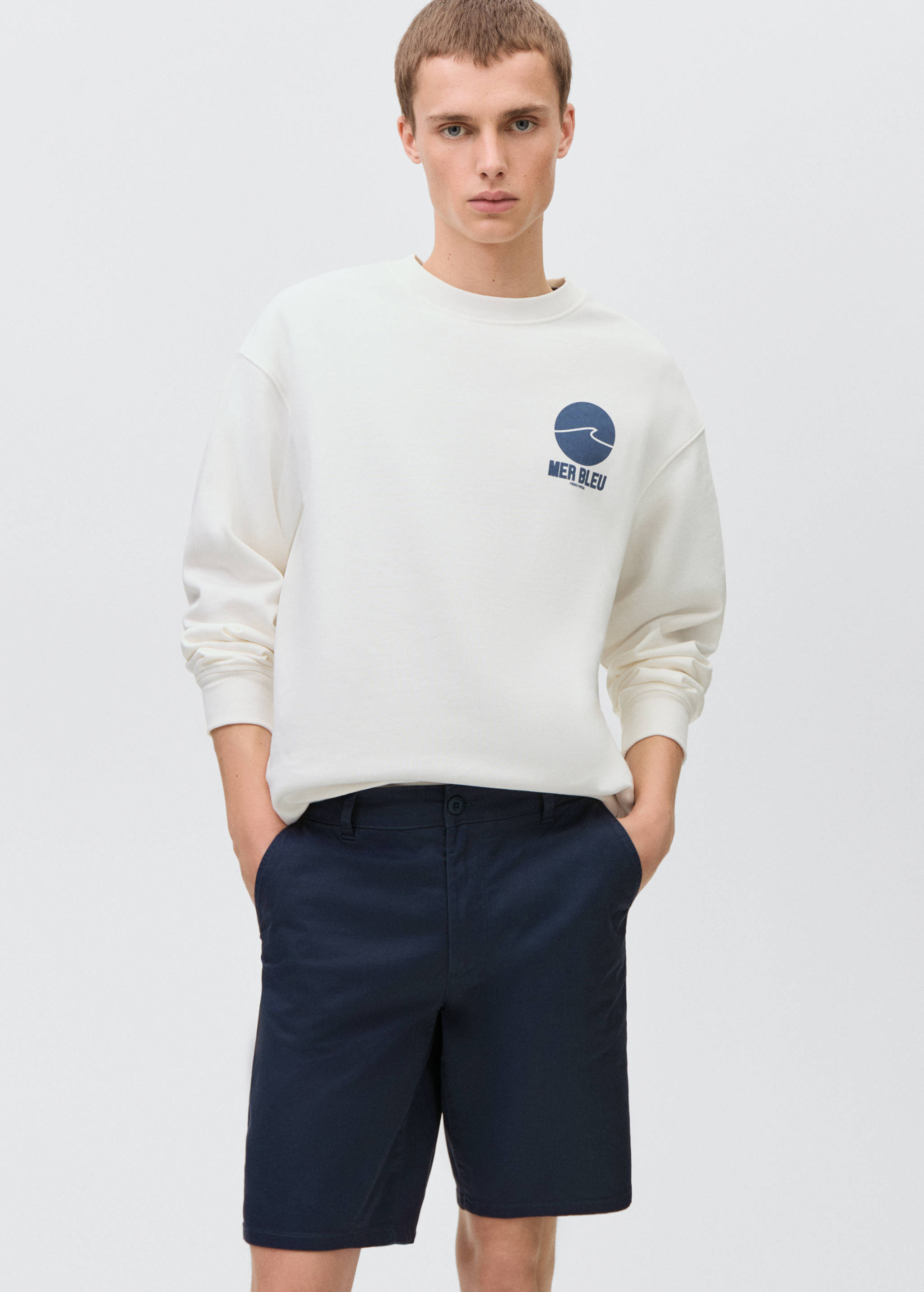 Cotton Bermuda shorts - Details of the article 2