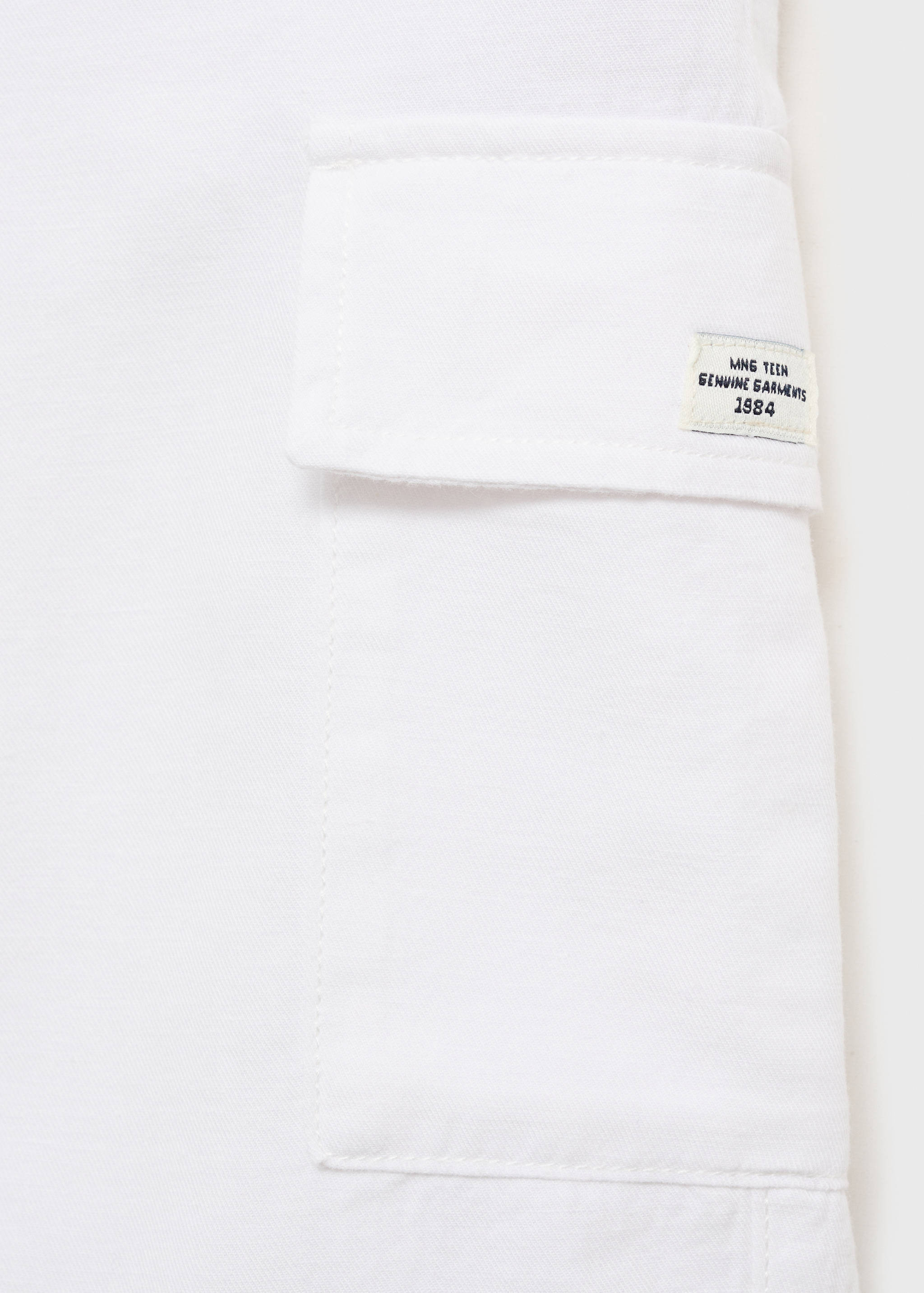 Bermuda cargo coton lin - Détail de l'article 8