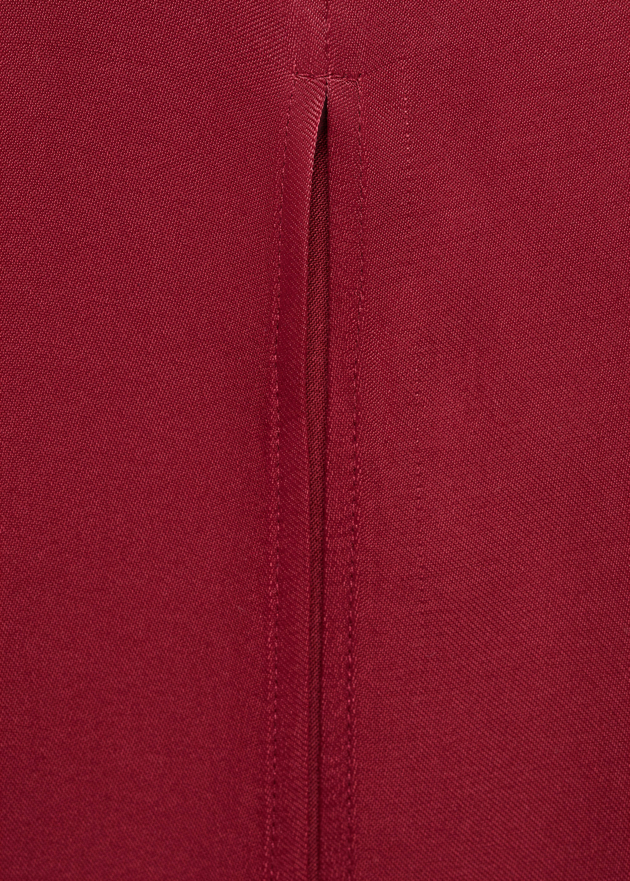 Vestido satinado cuello halter - Detalle del artículo 0