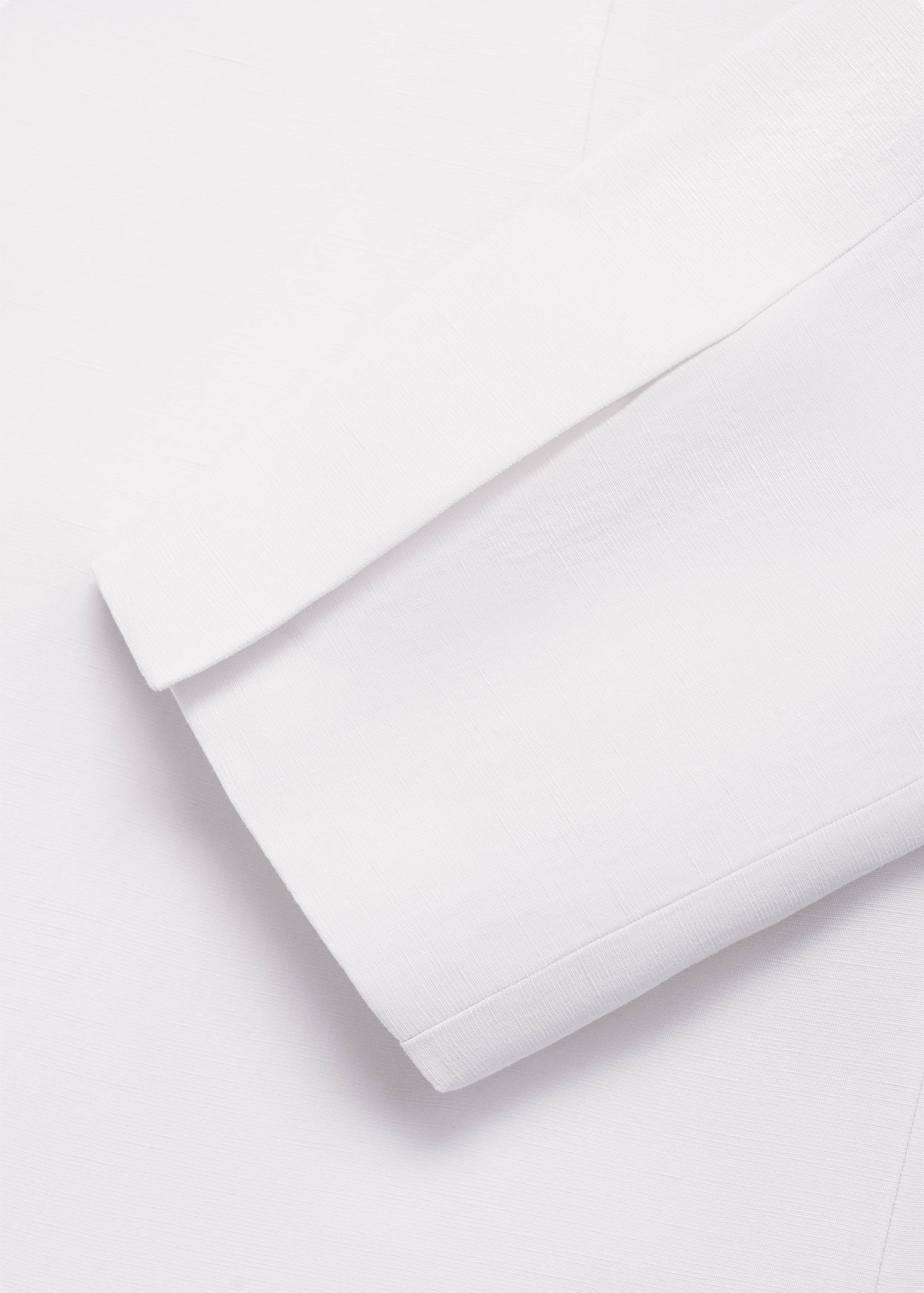 Lyocell and linen-blend jacket - Details of the article 0