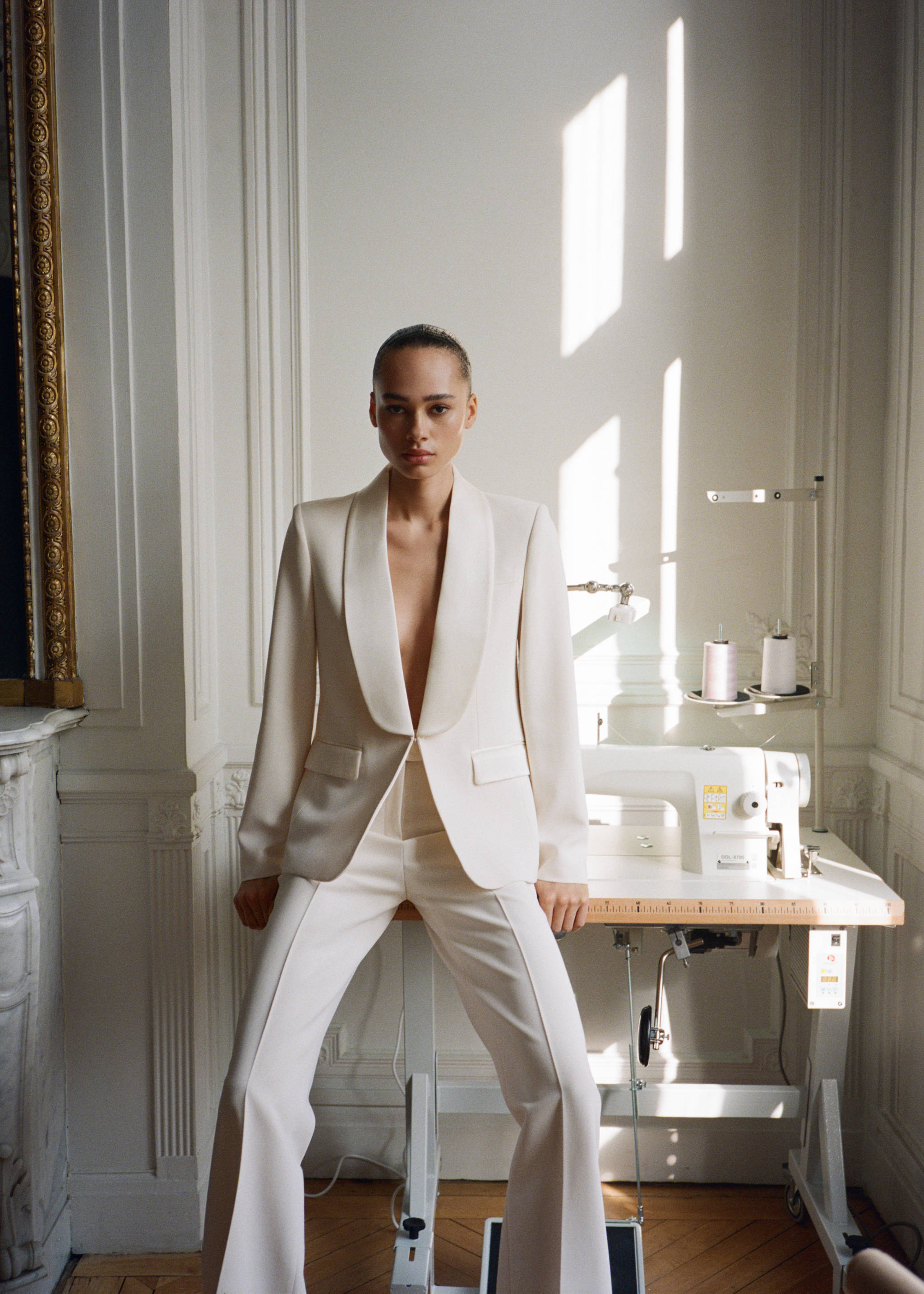 Straight-fit suit pants - Details of the article 6