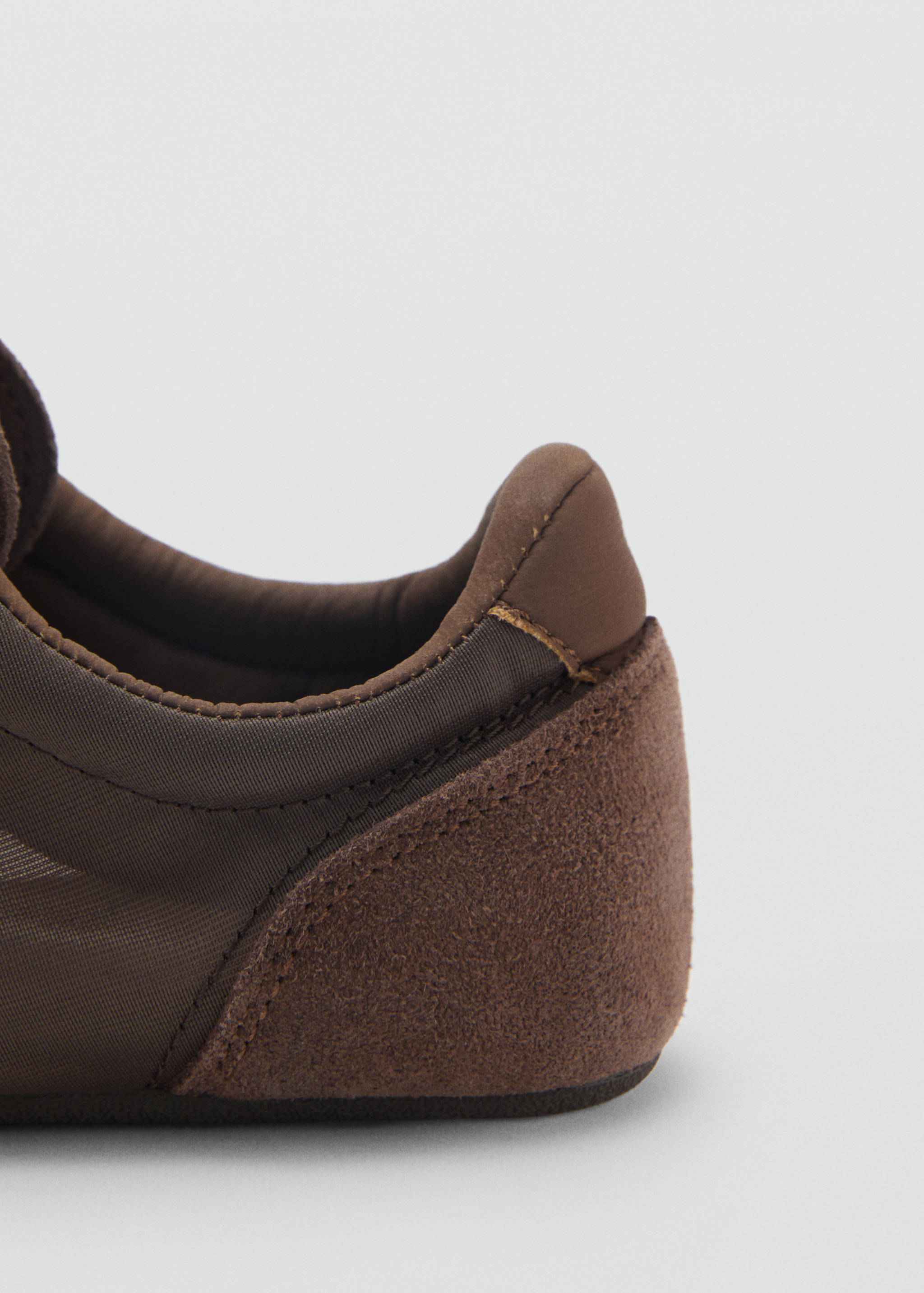 Lace-up suede sneakers - Details of the article 1