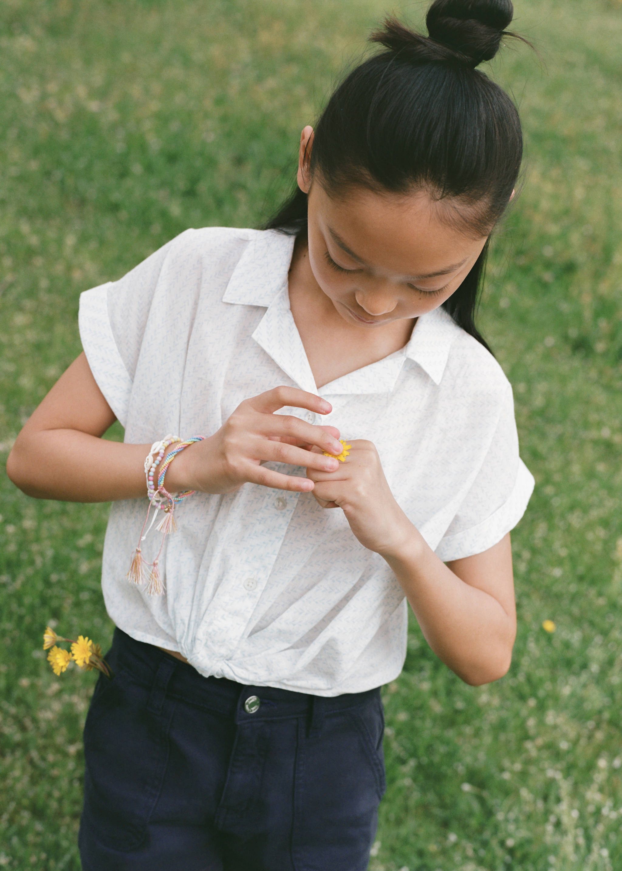 Прямі джинсові шорти - Детальніше про товар 6