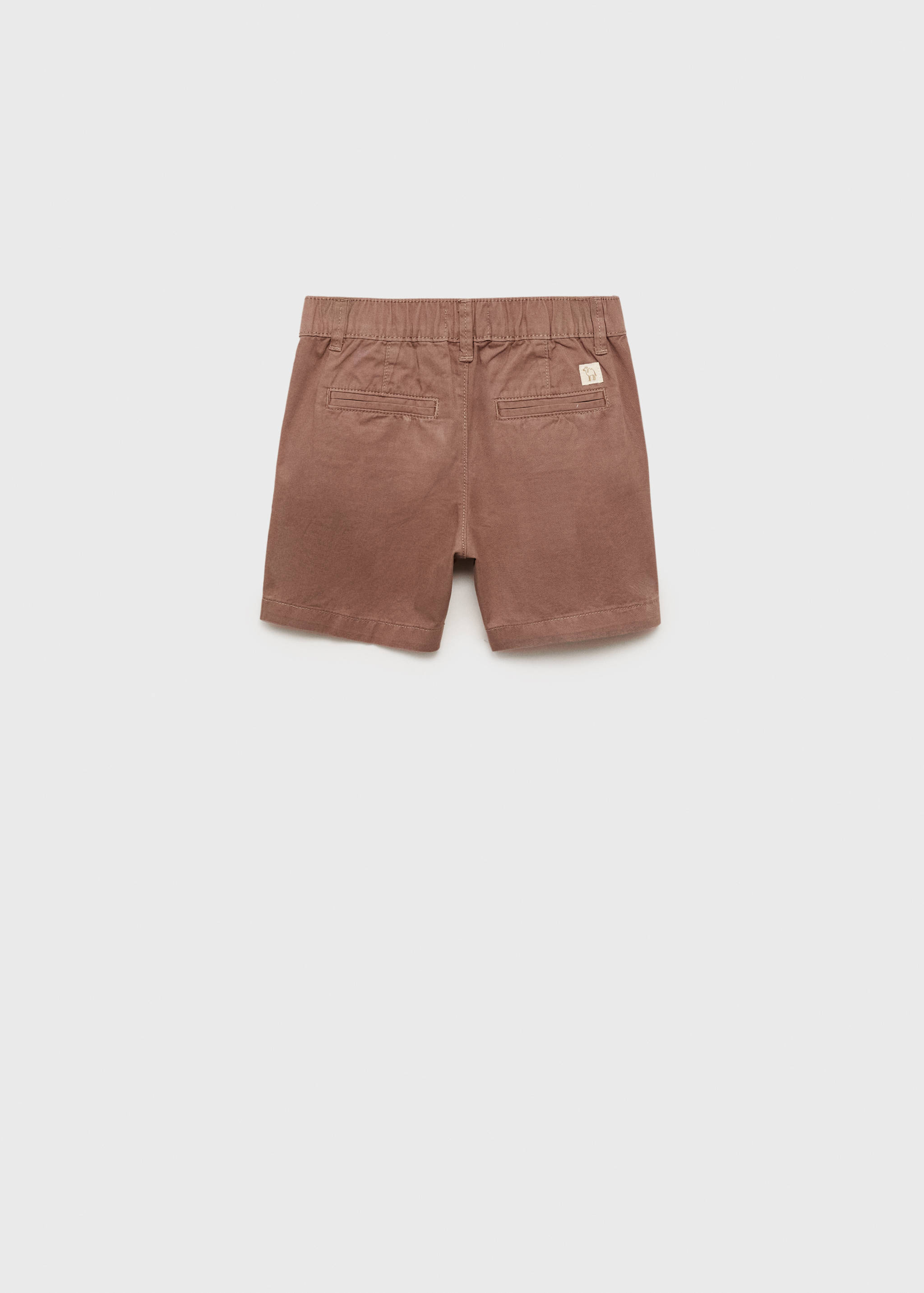Cotton Bermuda shorts - Reverse of the article