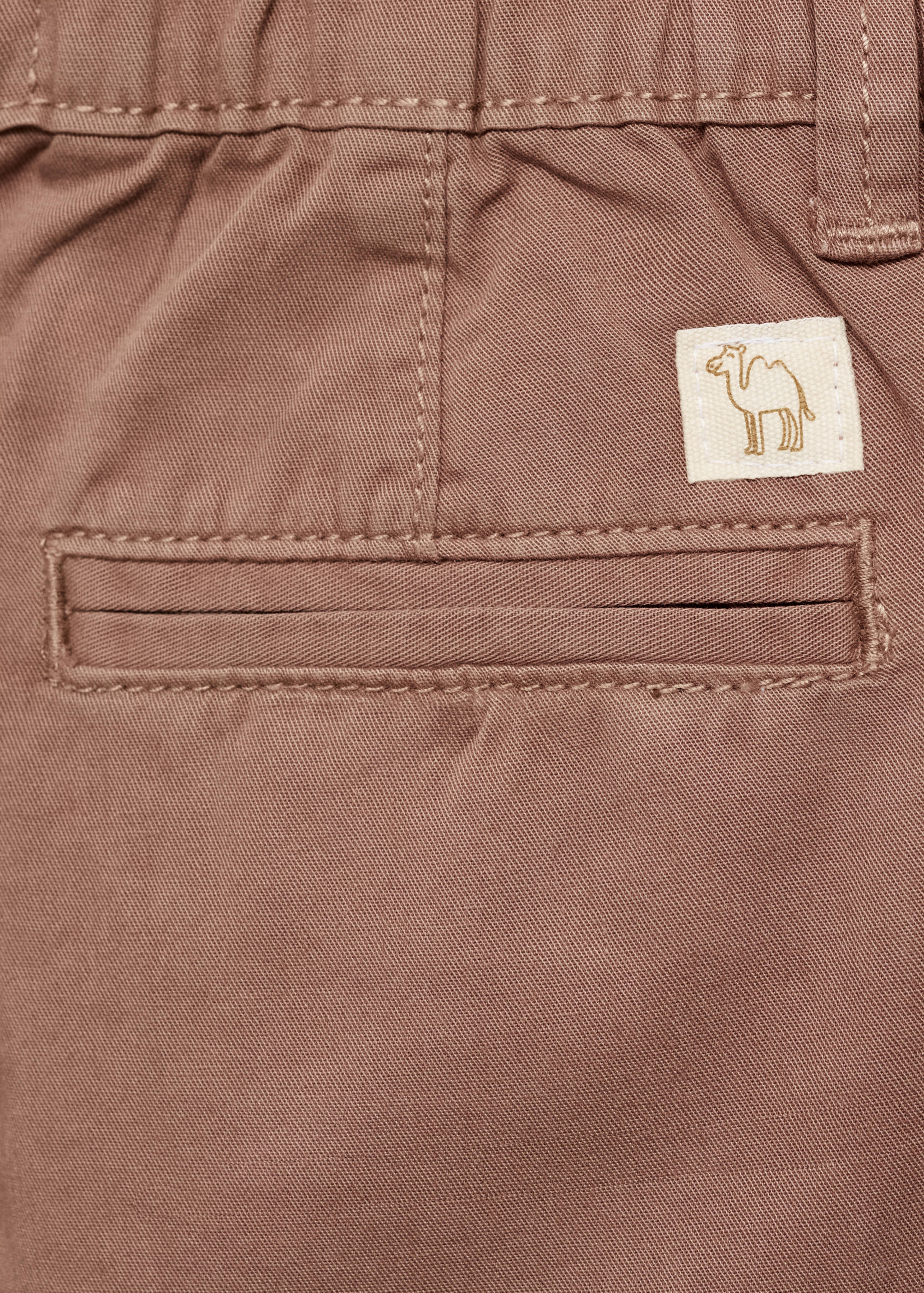 Cotton Bermuda shorts - Details of the article 0