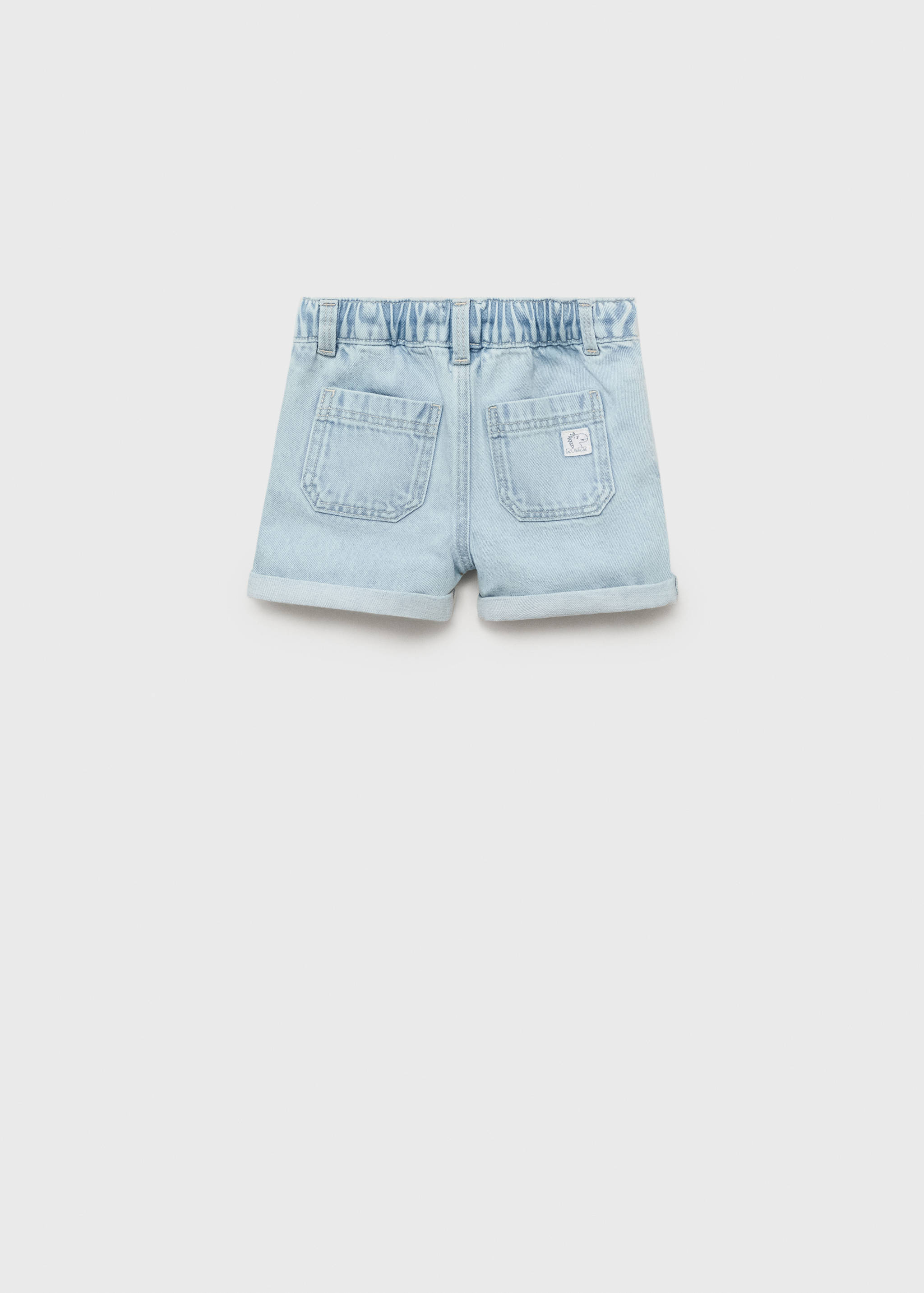 Bermudas denim cordón - Reverso del artículo