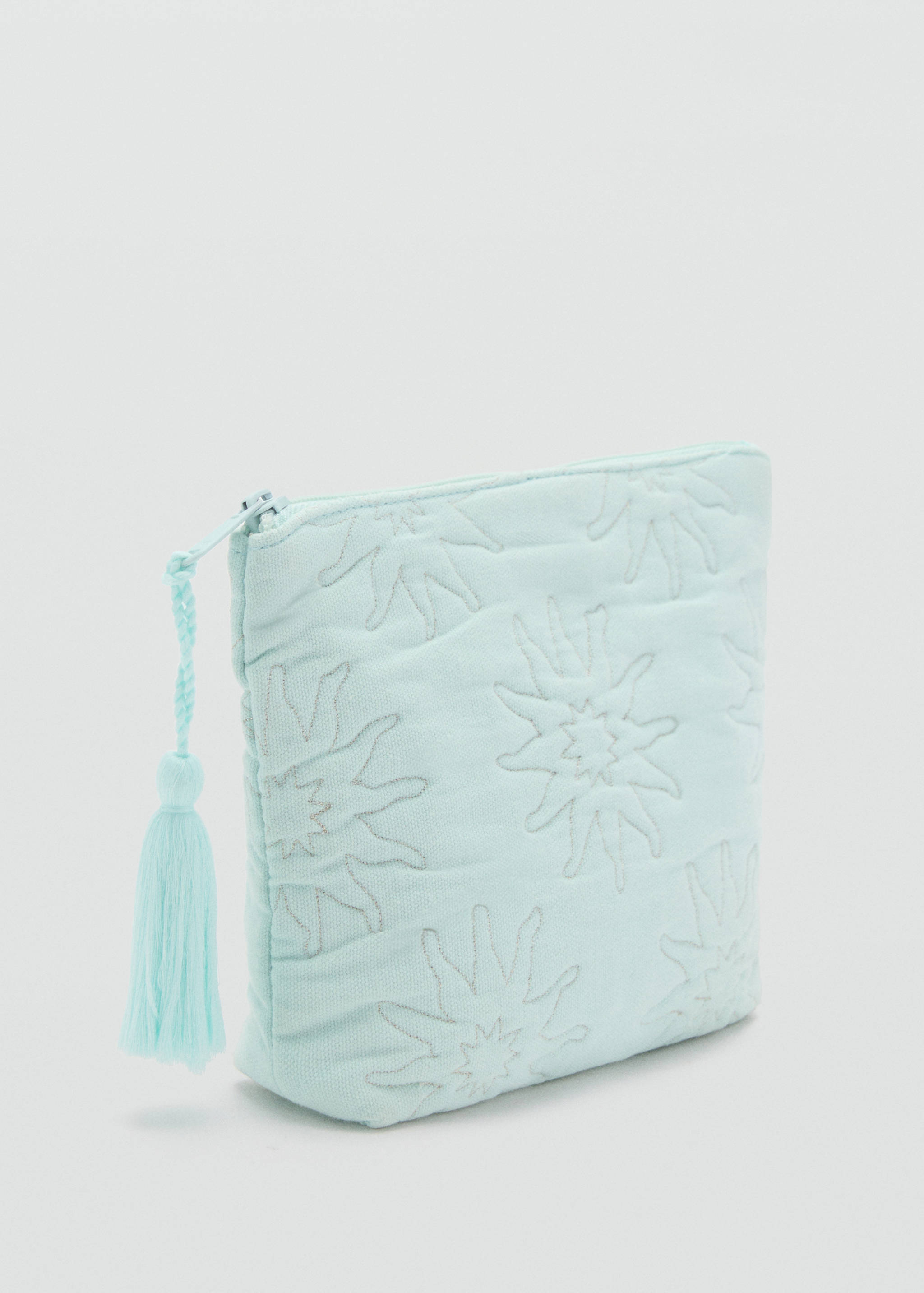 Sac cosmétique détails brodés - Plan moyen