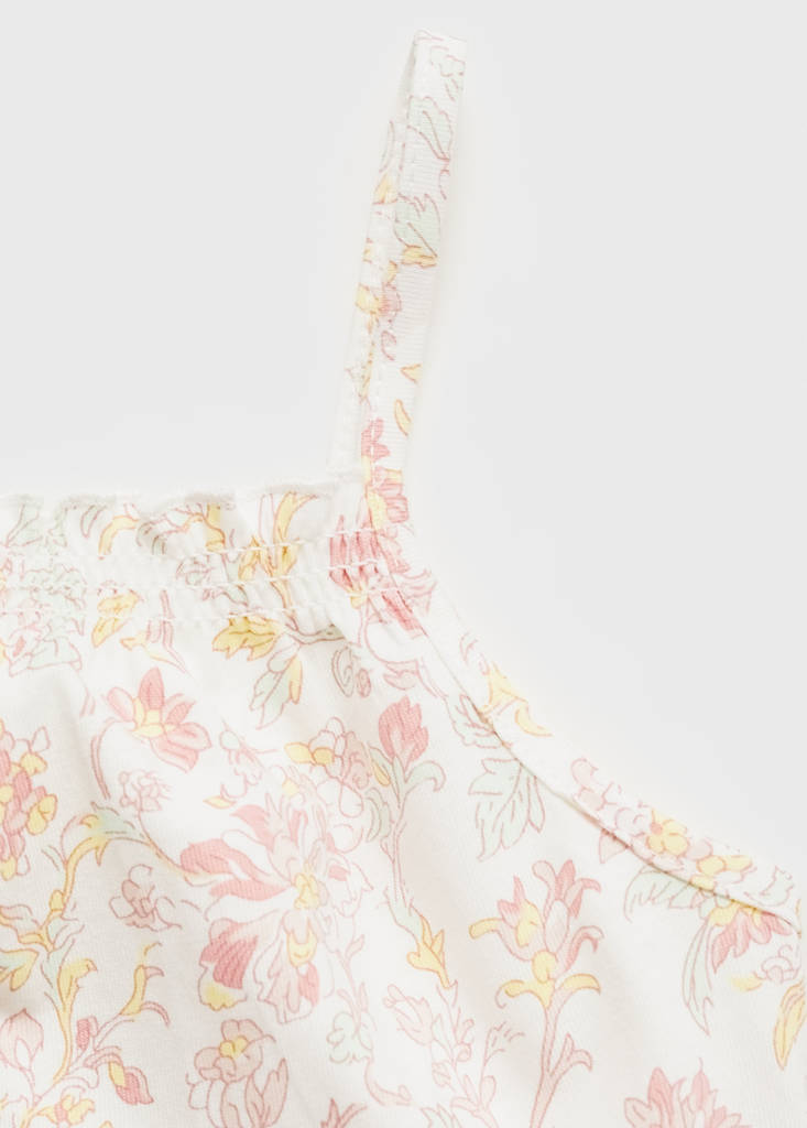 Floral-print pyjamas — Pink