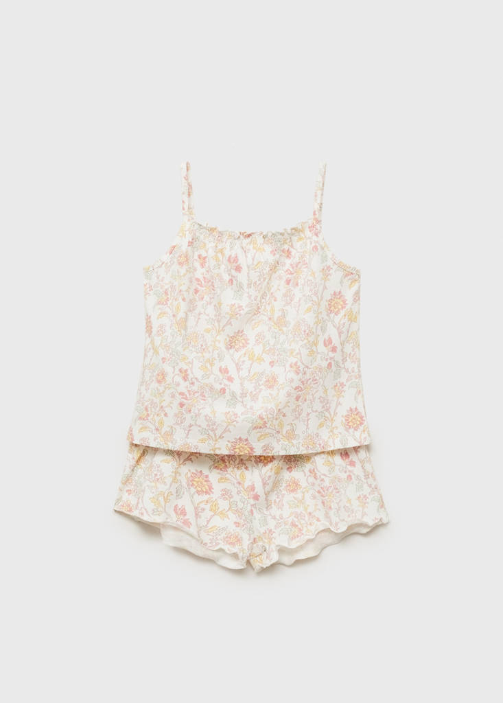 Floral-print pyjamas — Pink