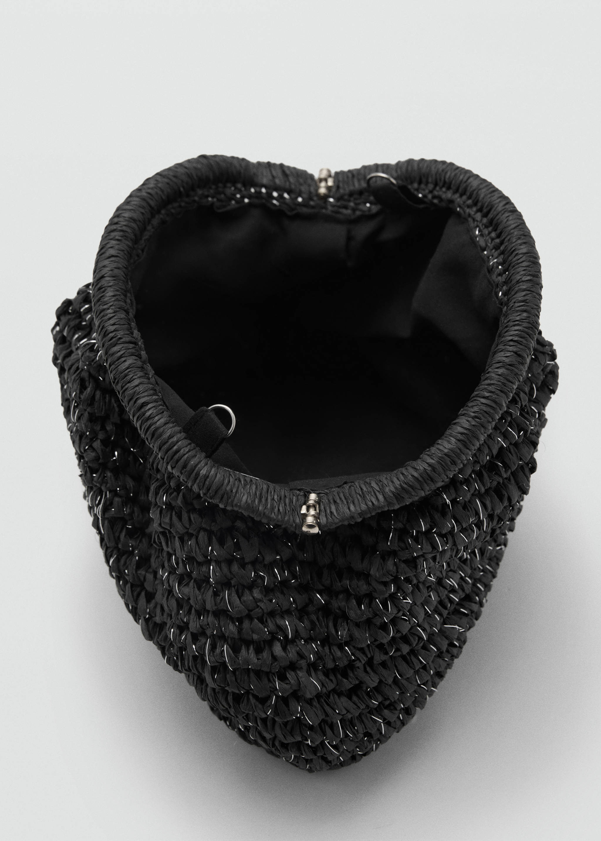 Natural fiber clutch bag - Details of the article 2