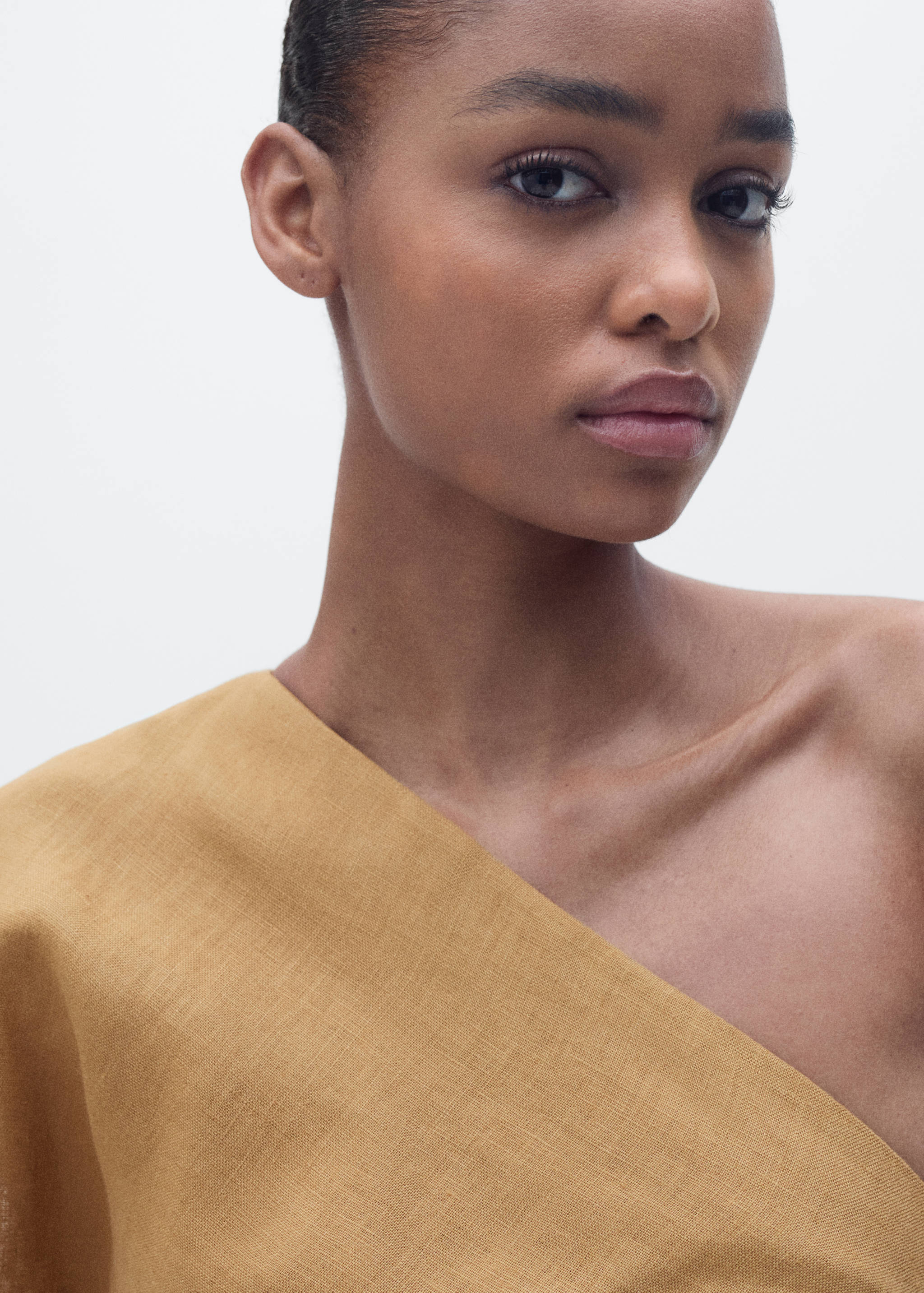 Robe lin asymétrique - Détail de l'article 1