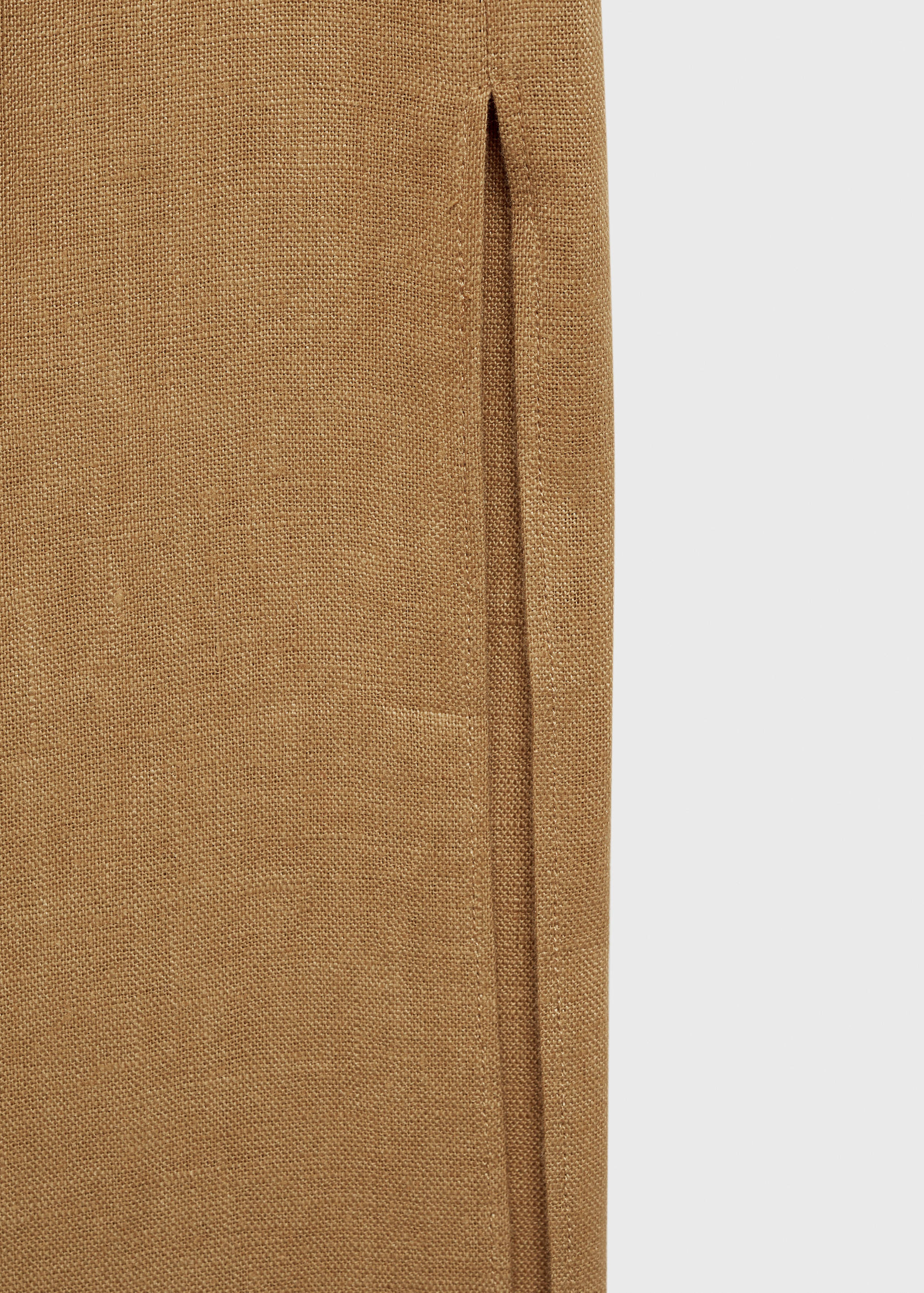 Robe lin asymétrique - Détail de l'article 0