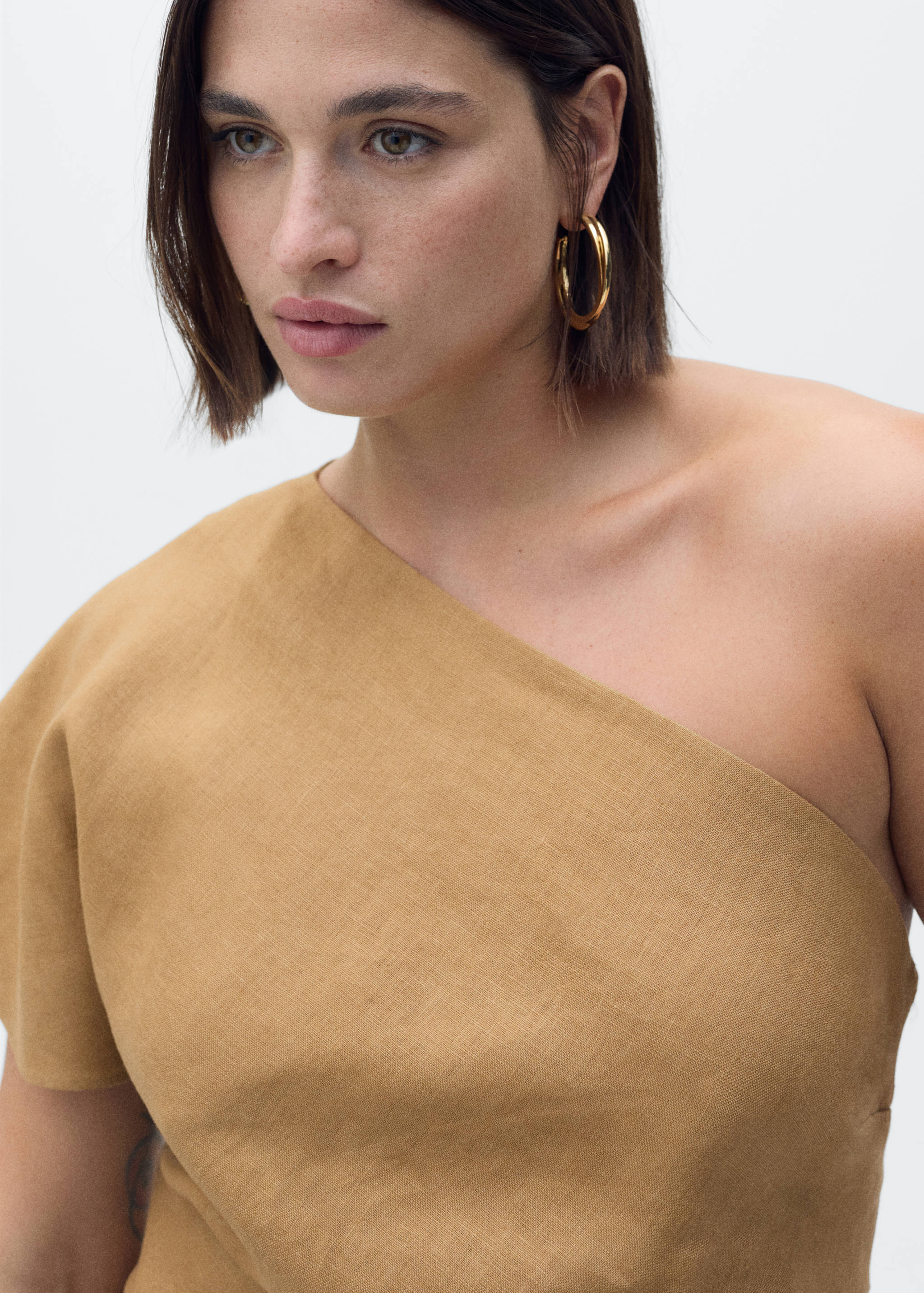 Robe lin asymétrique - Détail de l'article 4