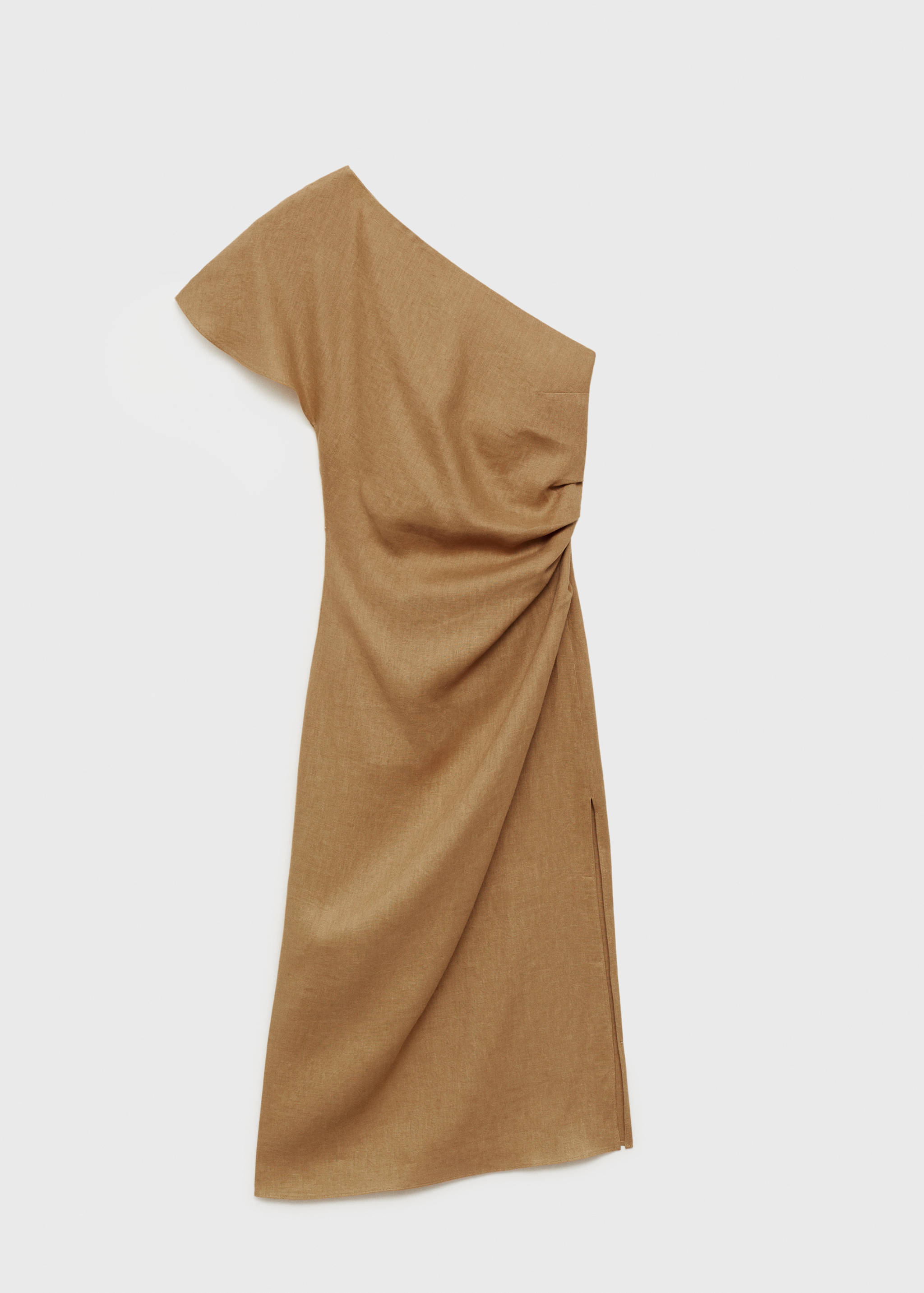 Asymmetrical linen dress - Article without model