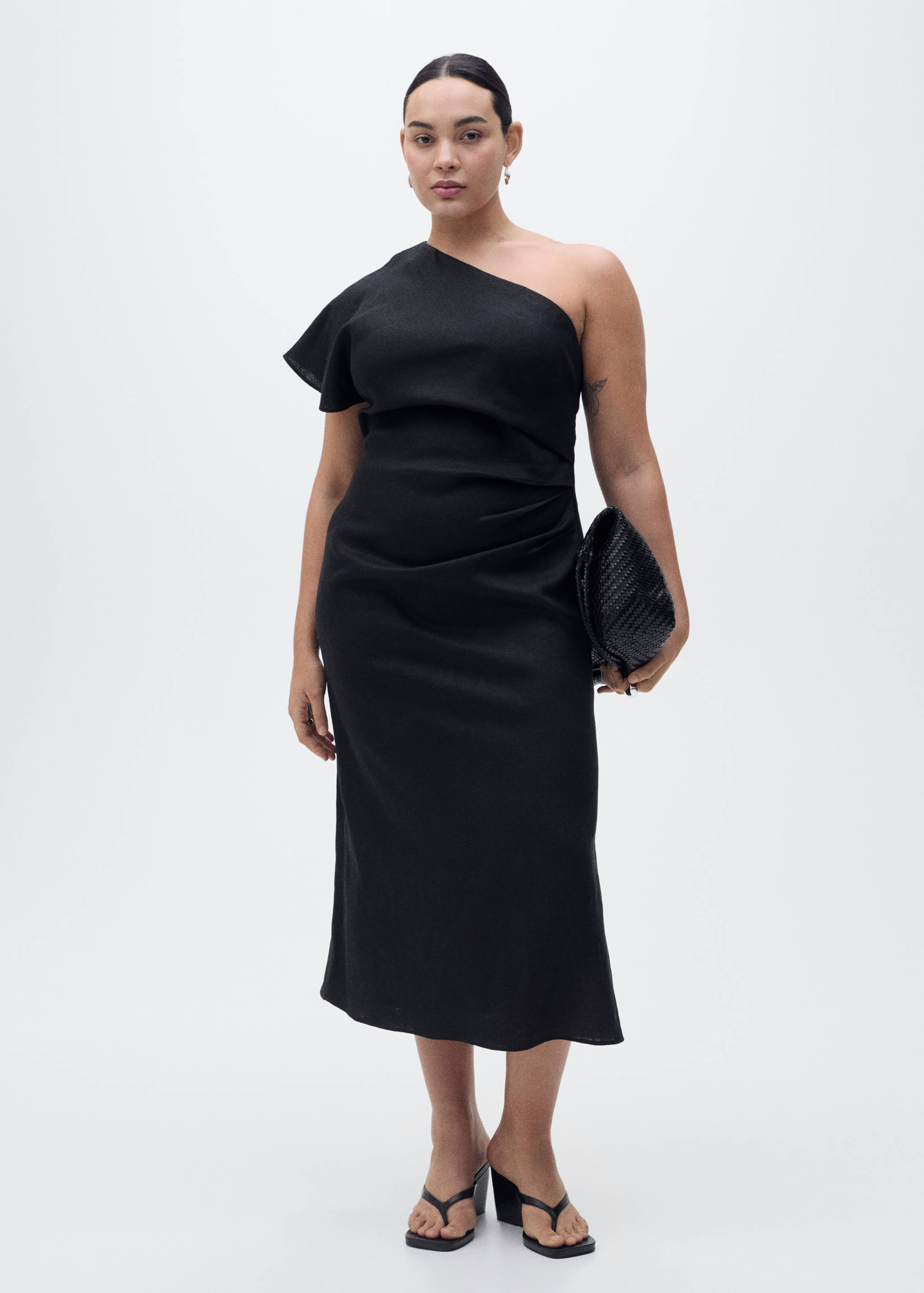 Robe lin asymétrique - Détail de l'article 3