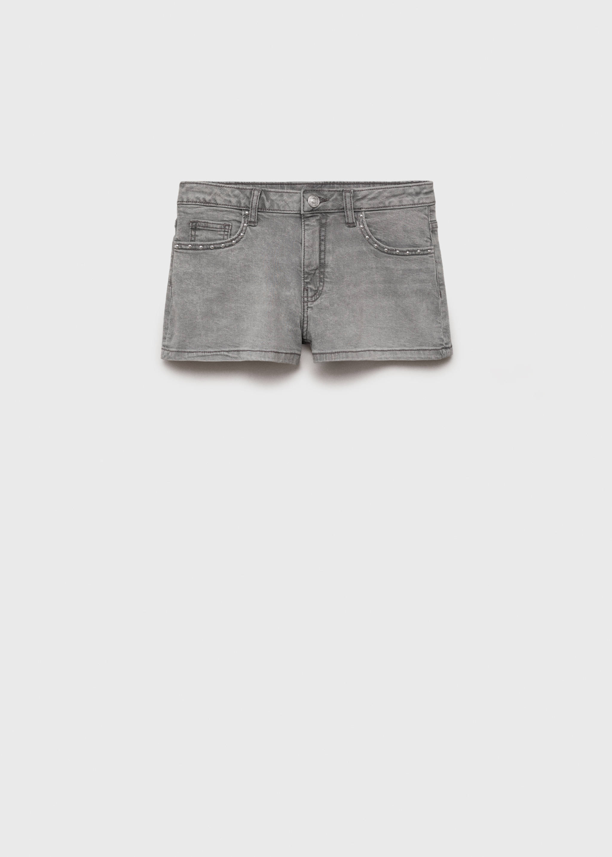 Studded low-waist shorts - Article without model