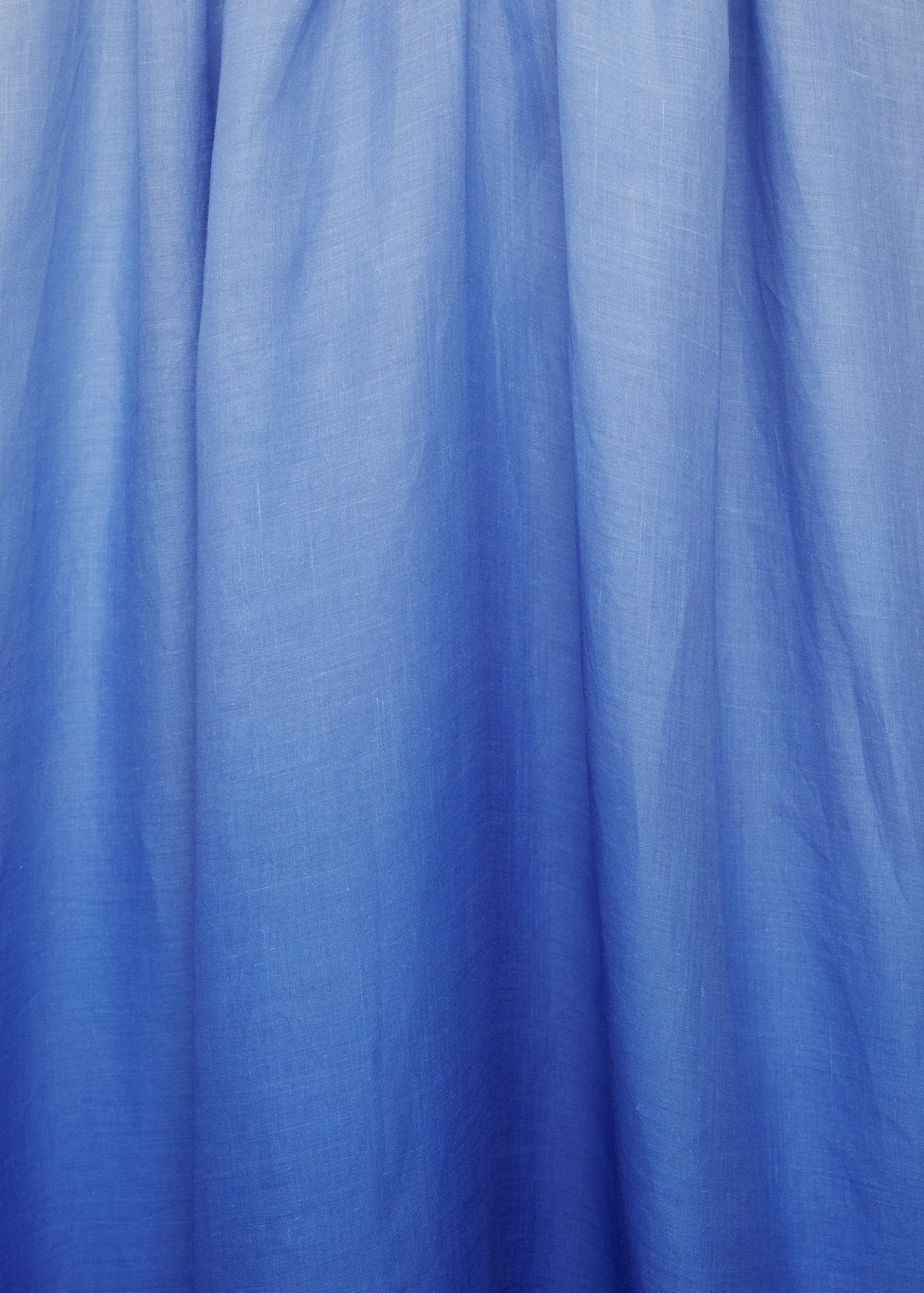 Chemise de nuit en ramie effet dégradé - Détail de l'article 0