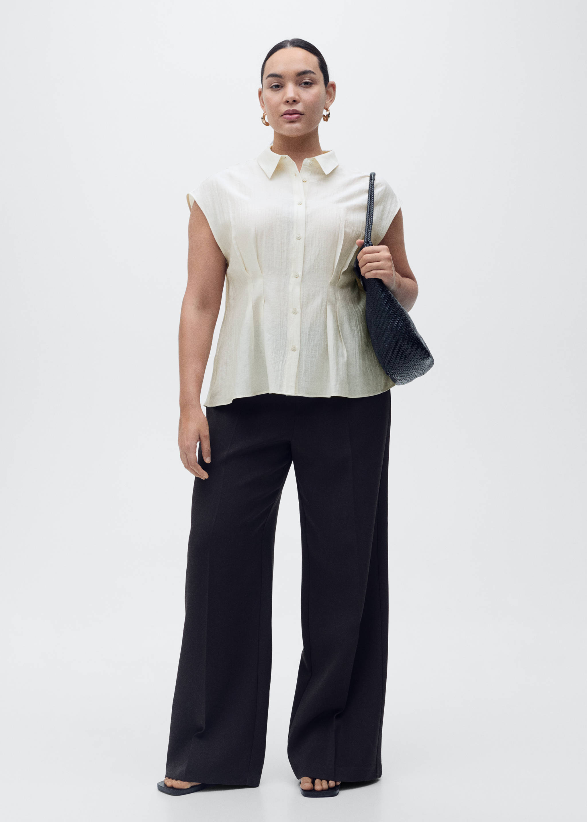 Cămașă cu mânecă scurtă și pense - Detaliu al articolului 3