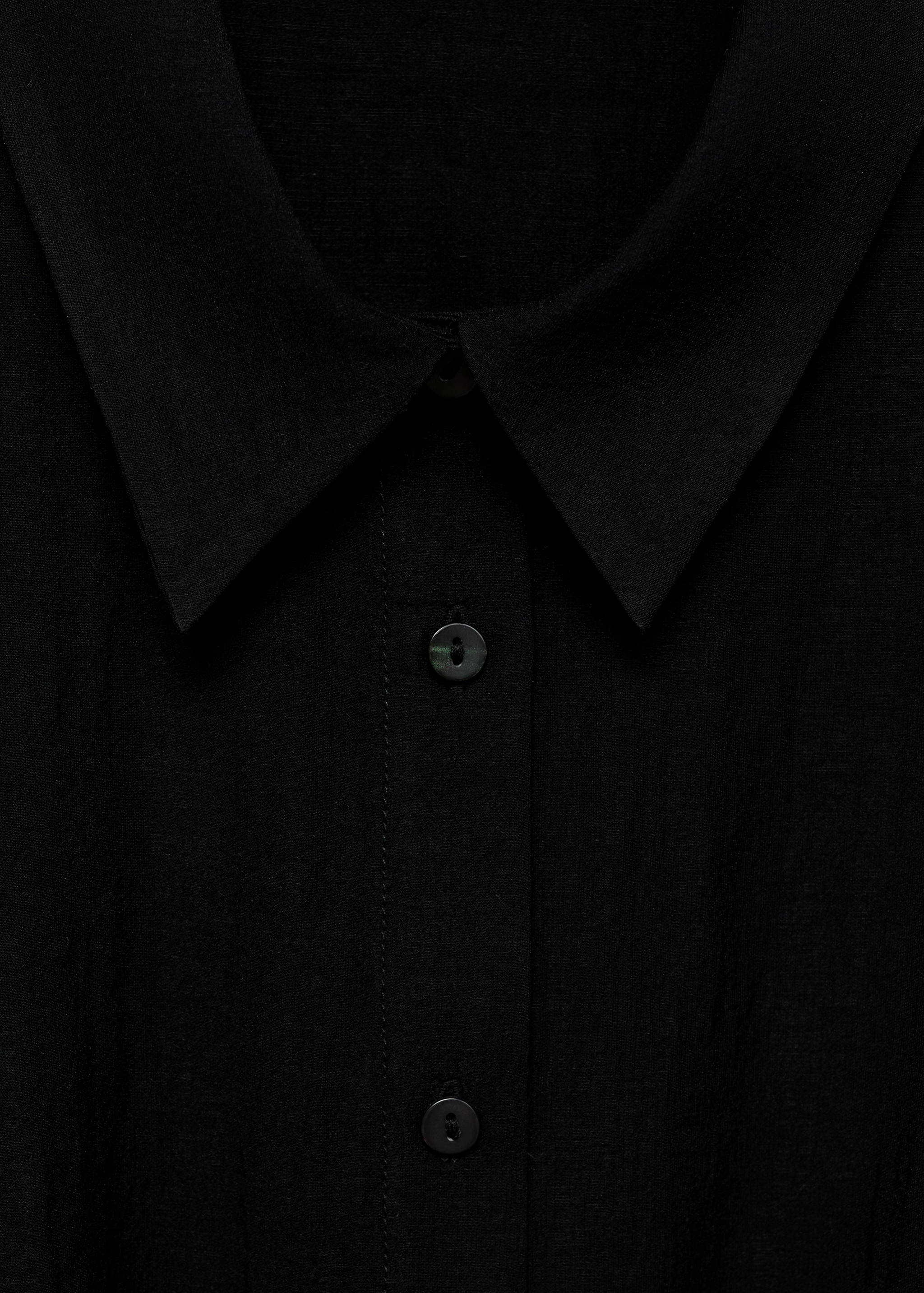 Short-sleeved pleated shirt - Details of the article 8