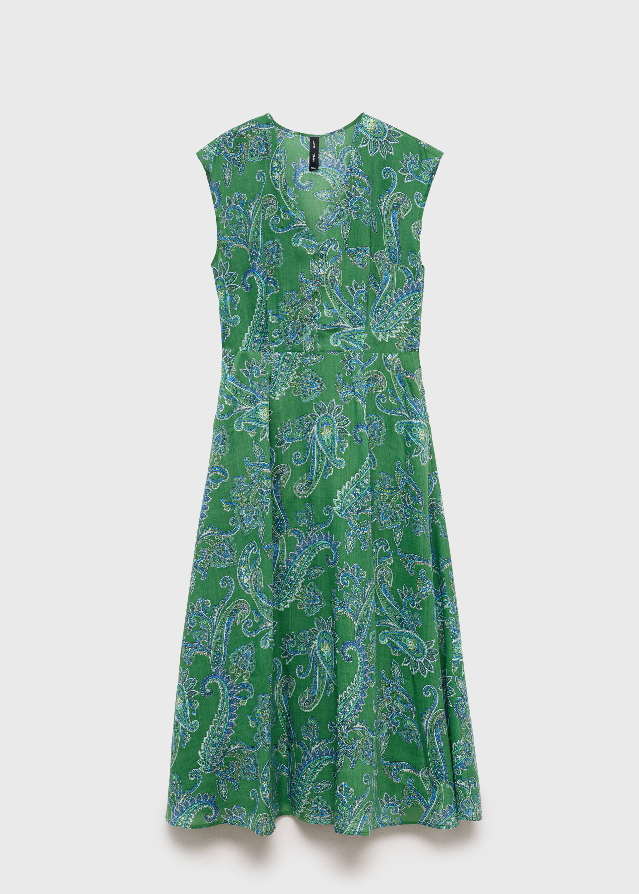 Ramie paisley dress - Article without model