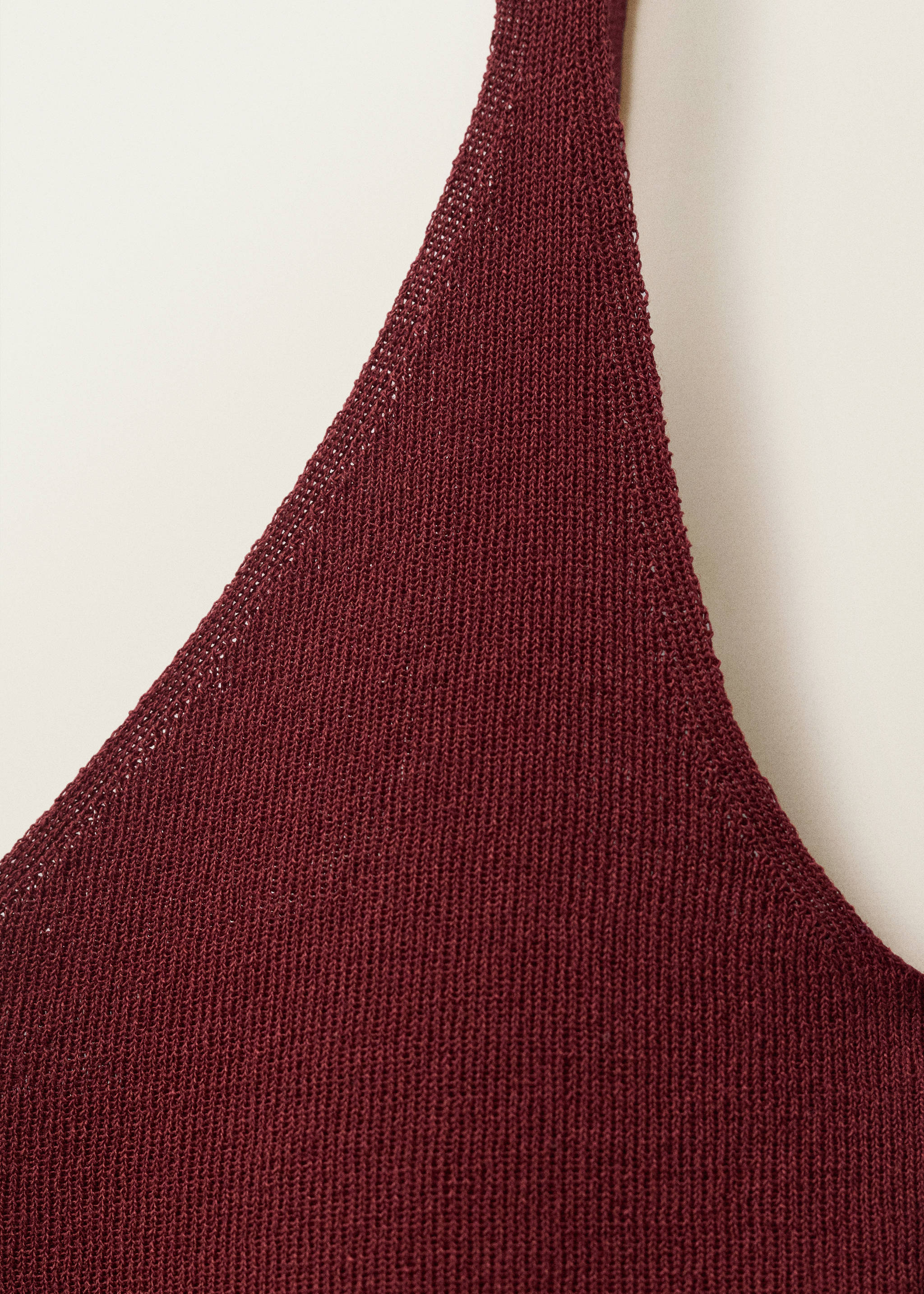 Krótki top z cienkiej dzianiny - Szczegóły artykułu 8