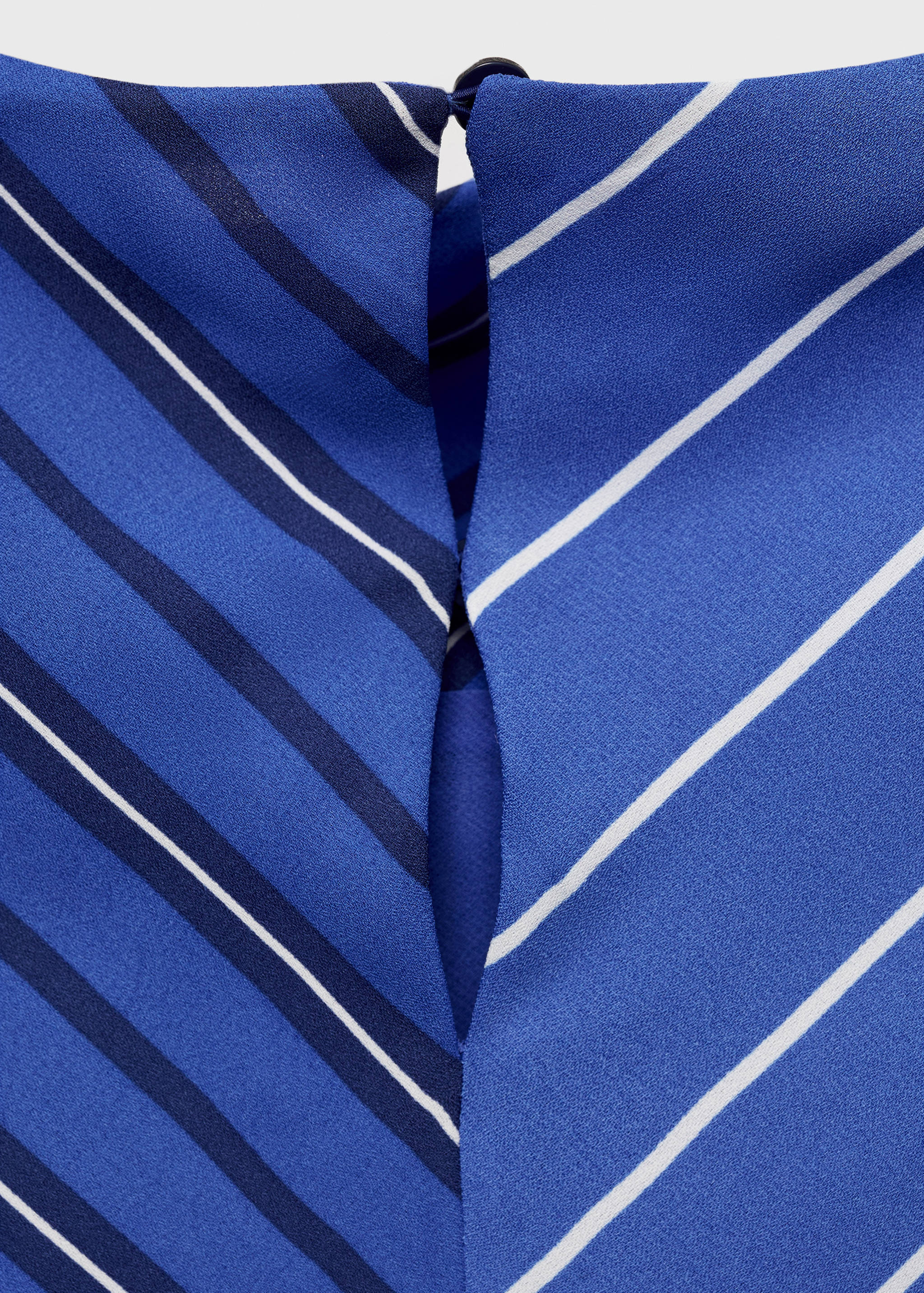 Combined striped blouse - Details of the article 0