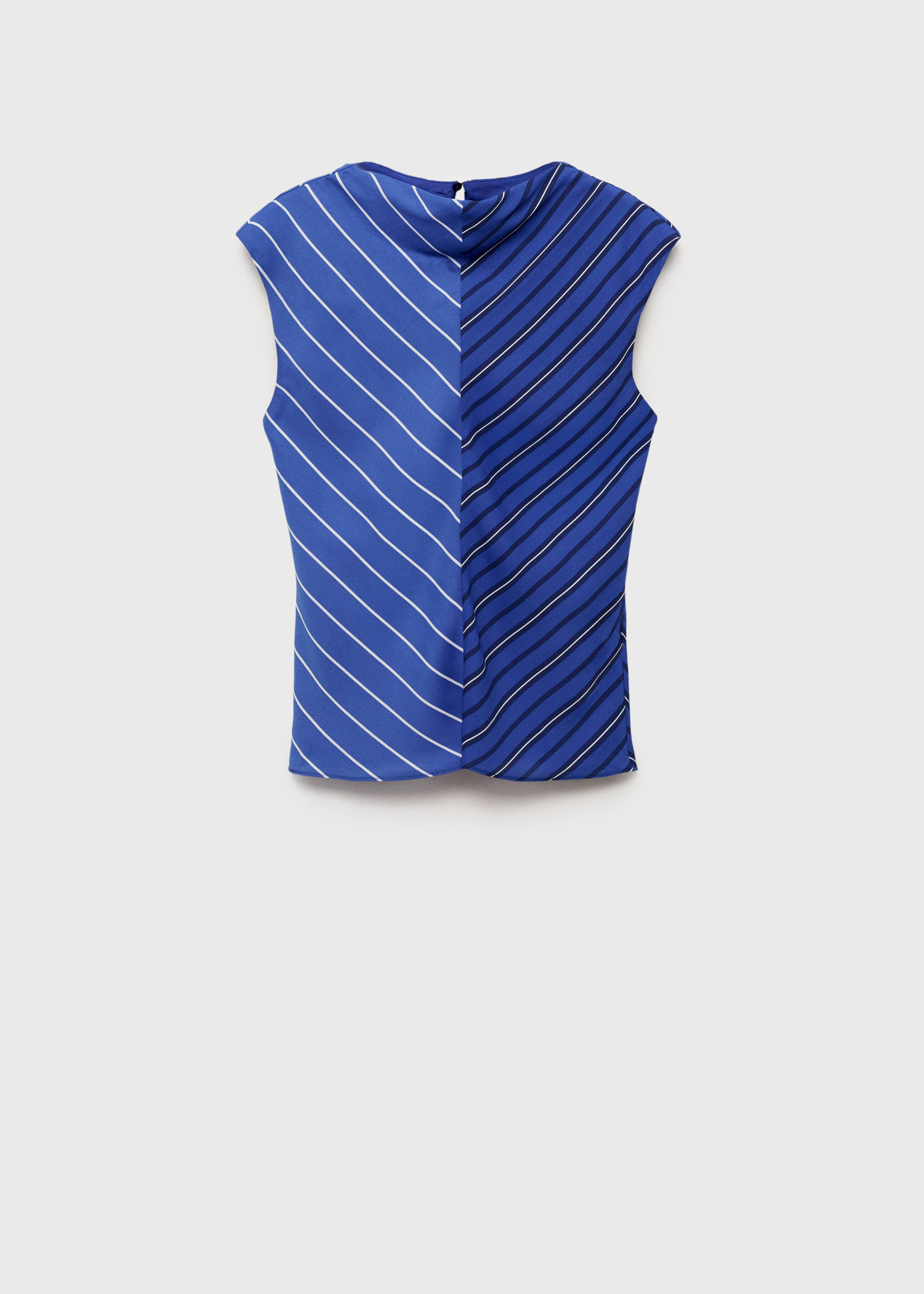 Combined striped blouse - Article without model
