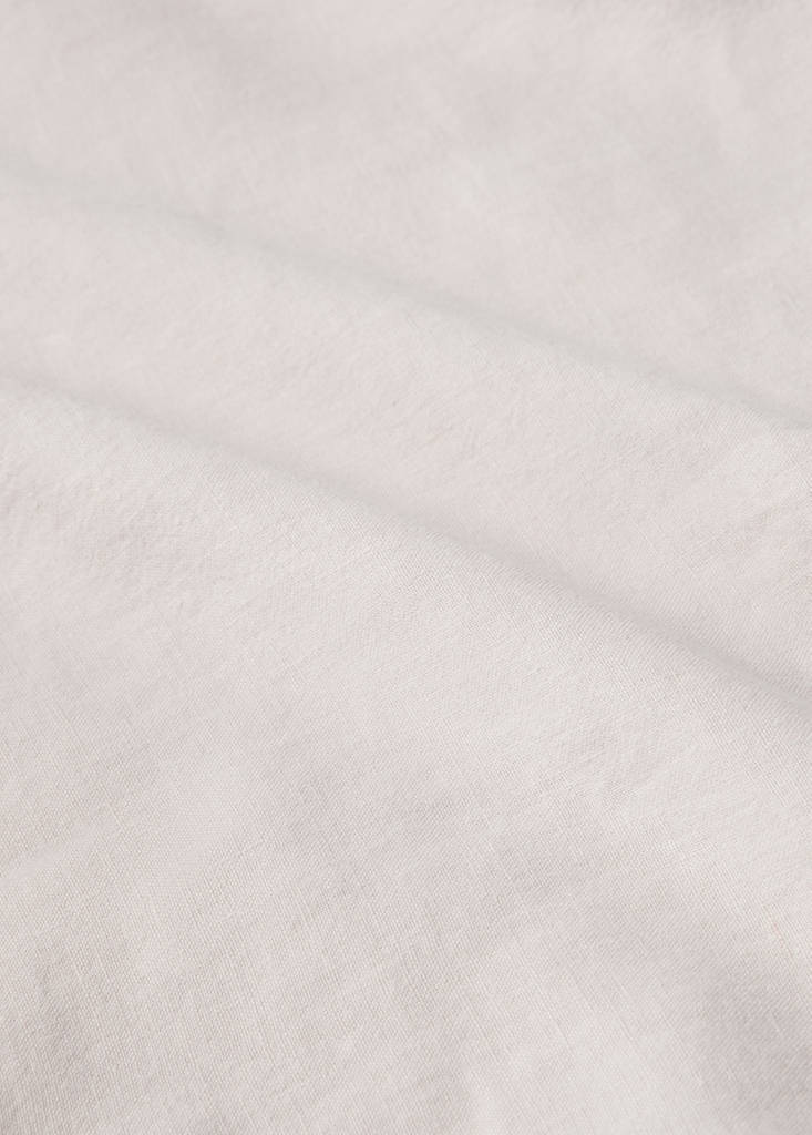 Washed linen duvet cover for 135/140 cm bed — Beige