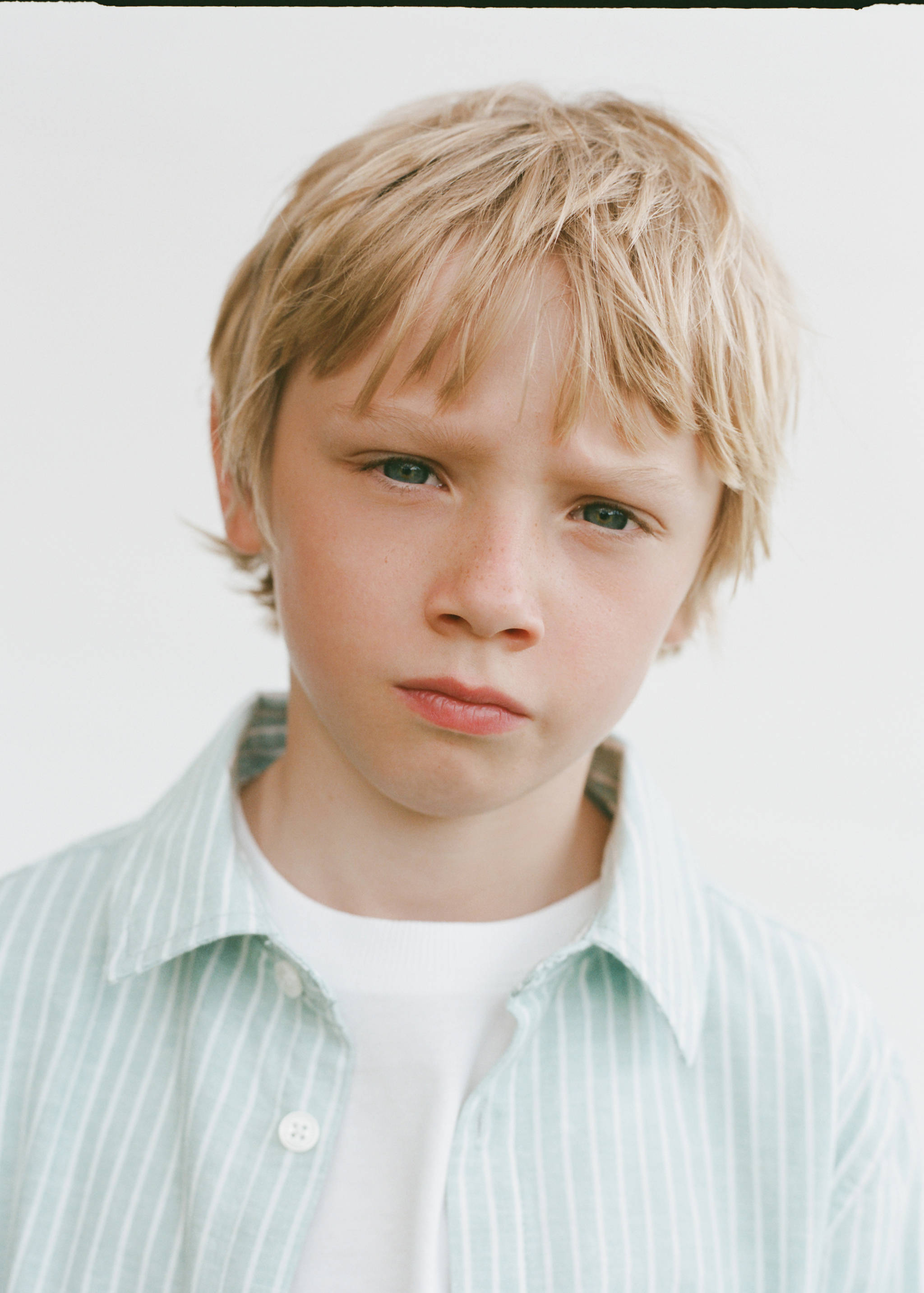 Striped linen-blend shirt - Details of the article 5
