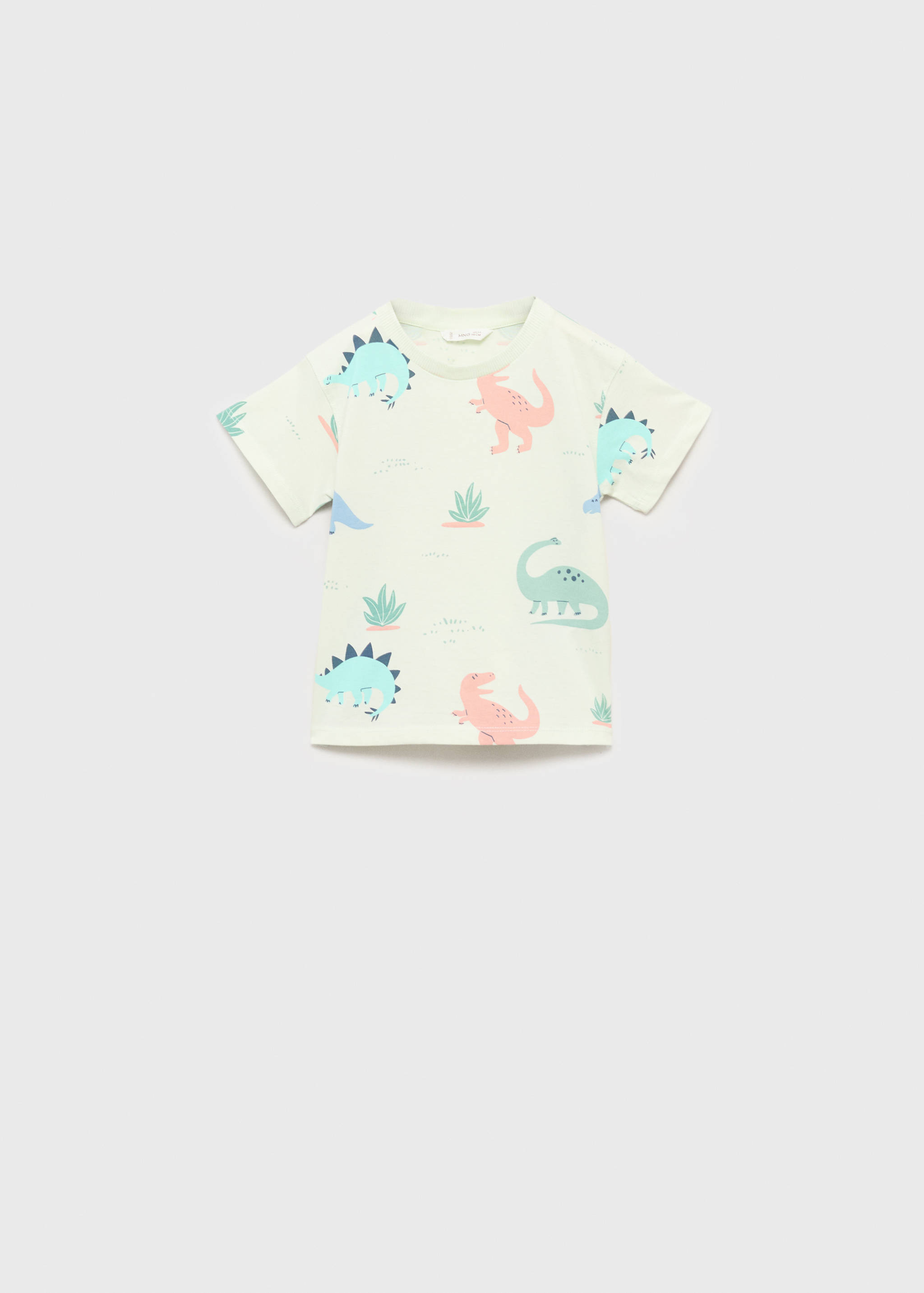 Camiseta algodón dinosaurio - Artículo sin modelo