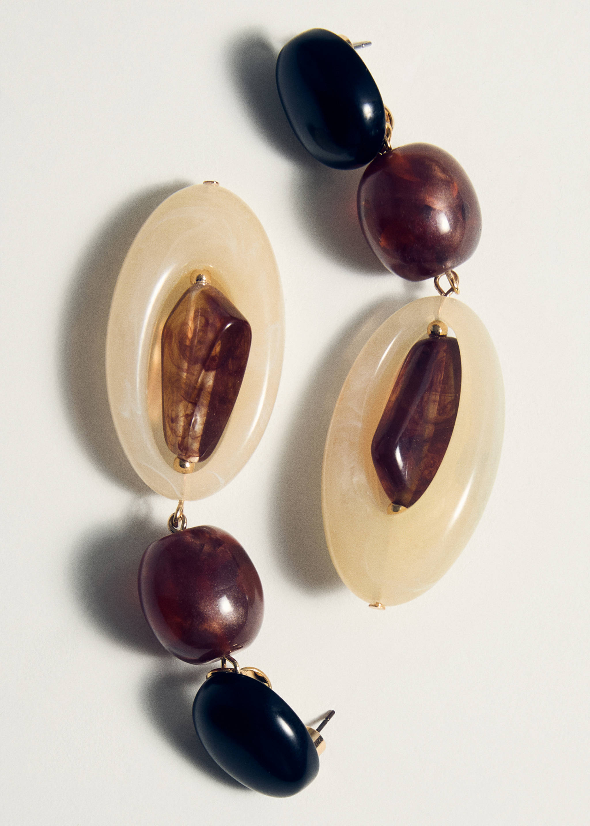 Long beaded earrings - Details of the article 5