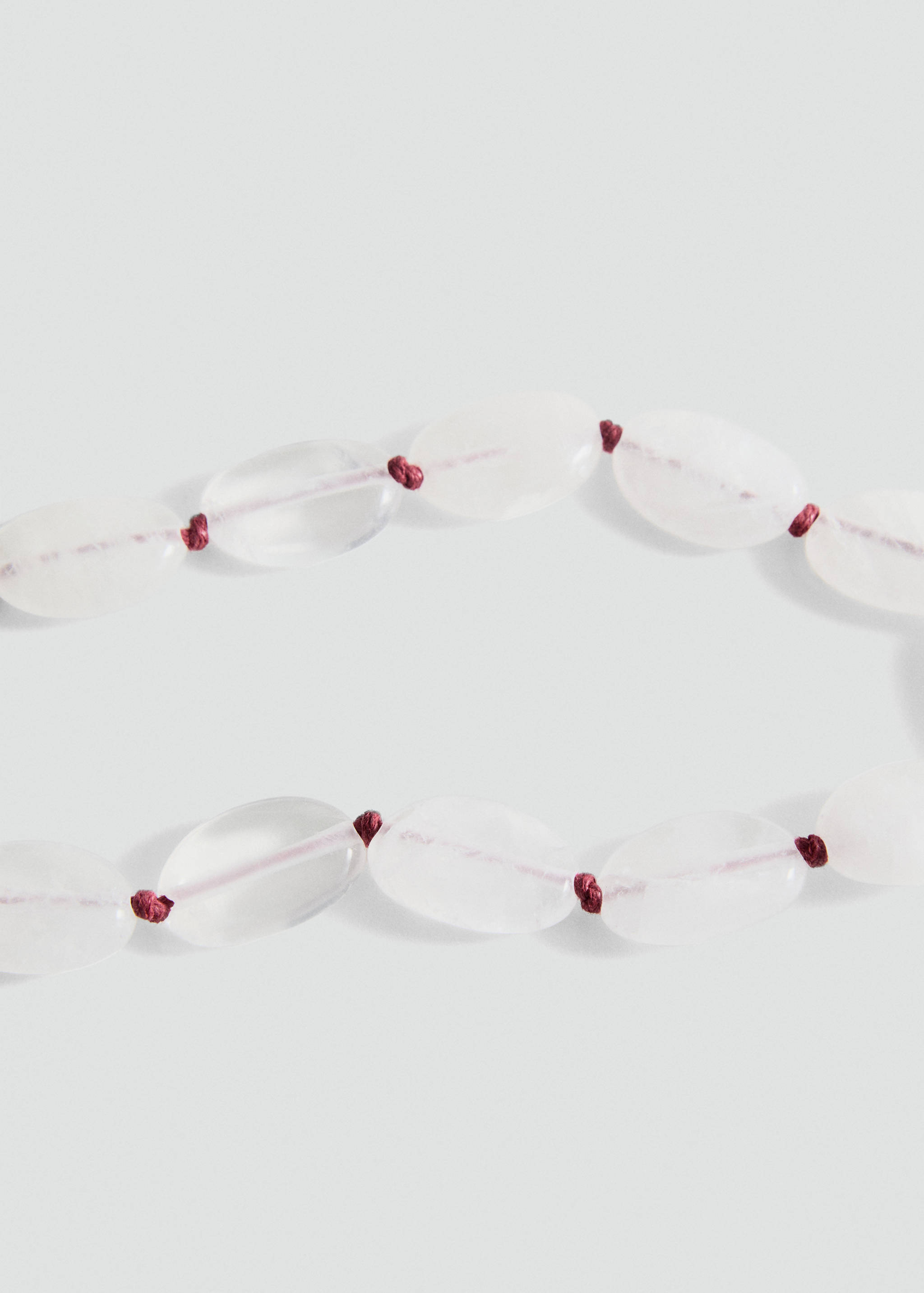 Stones pendant necklace - Medium plane