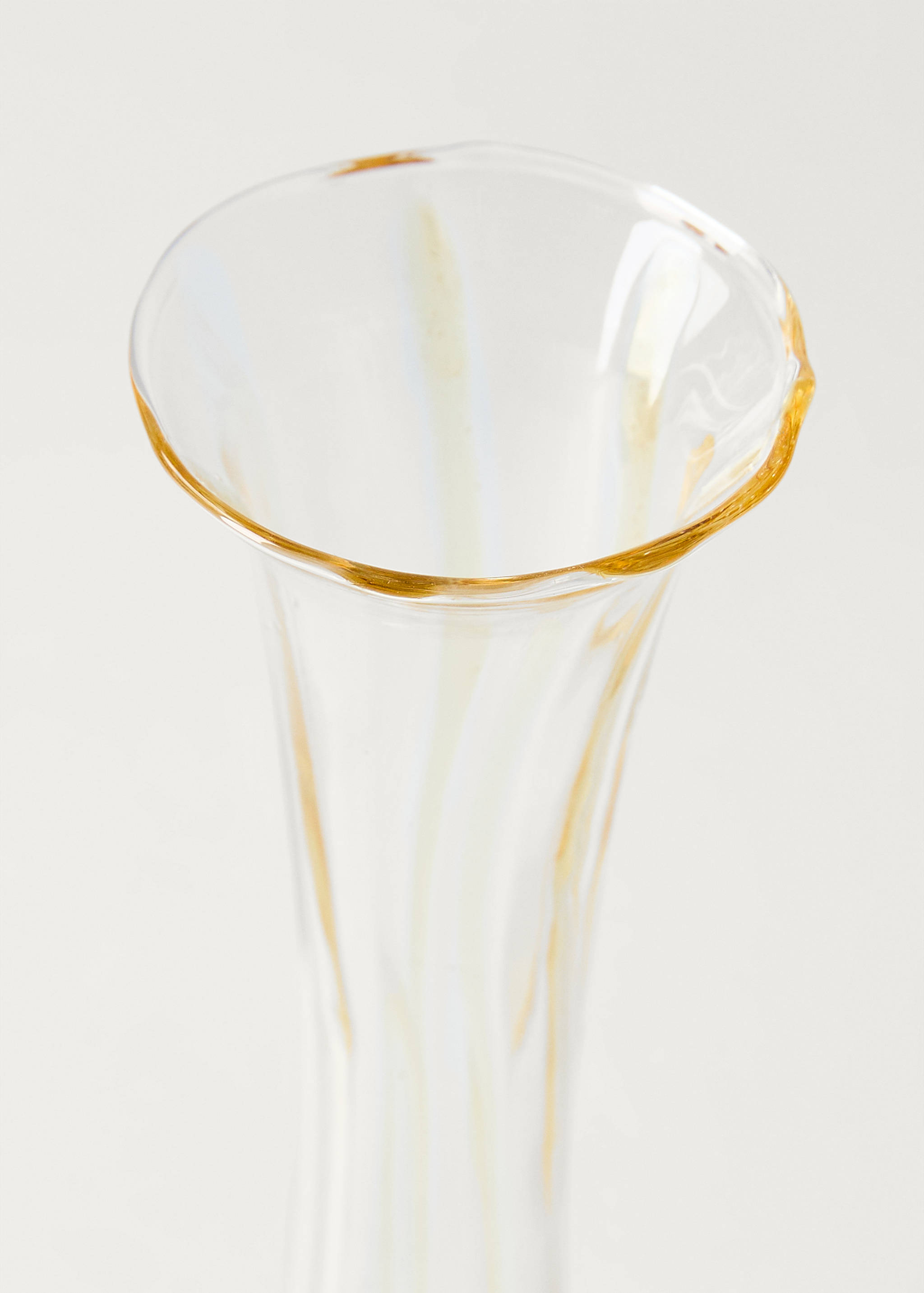 Wazon ze szkła borokrzemowego z kolorowe linie - Szczegóły artykułu 1