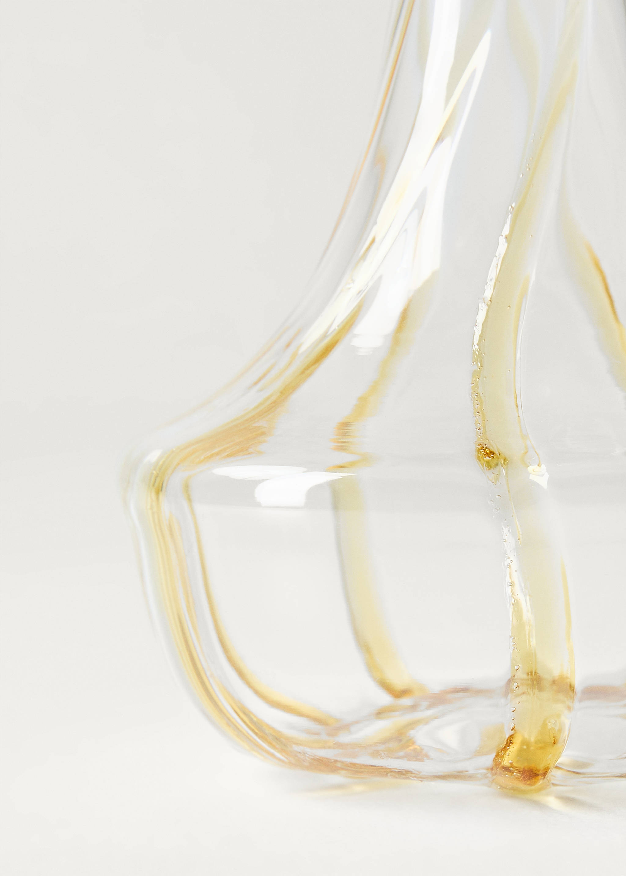 Wazon ze szkła borokrzemowego z kolorowe linie - Szczegóły artykułu 2