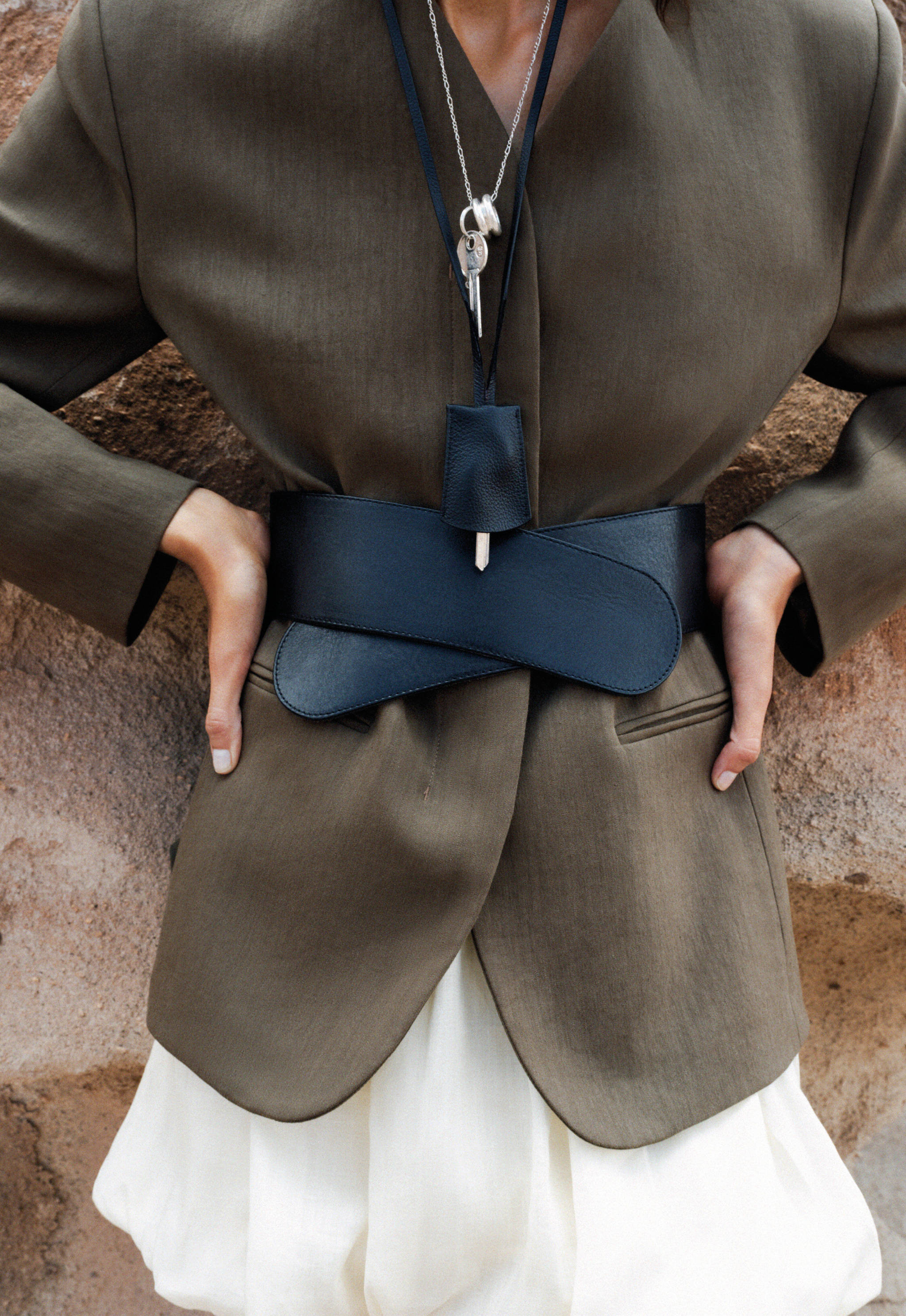 Cintura pelle chiusura nascosta - Dettaglio dell'articolo 5