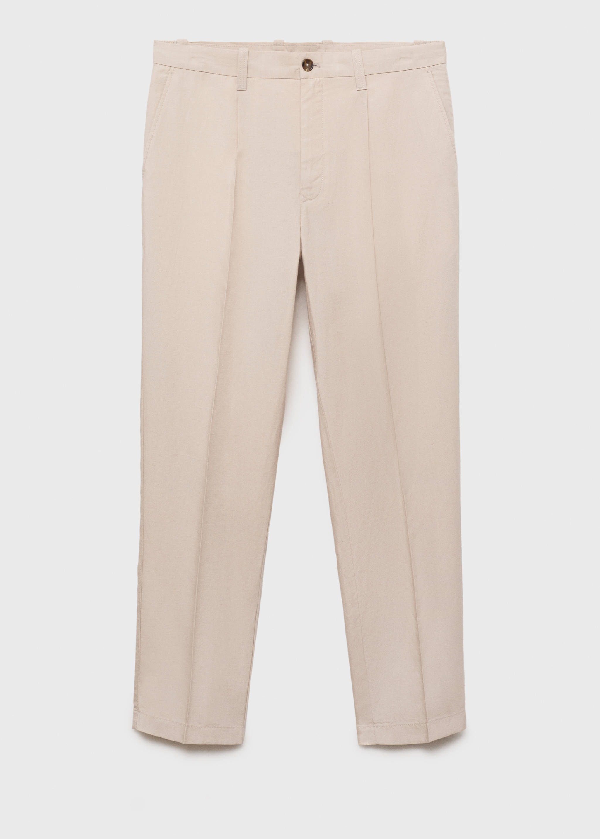 Pantalon lin slim fit - Article sans modèle