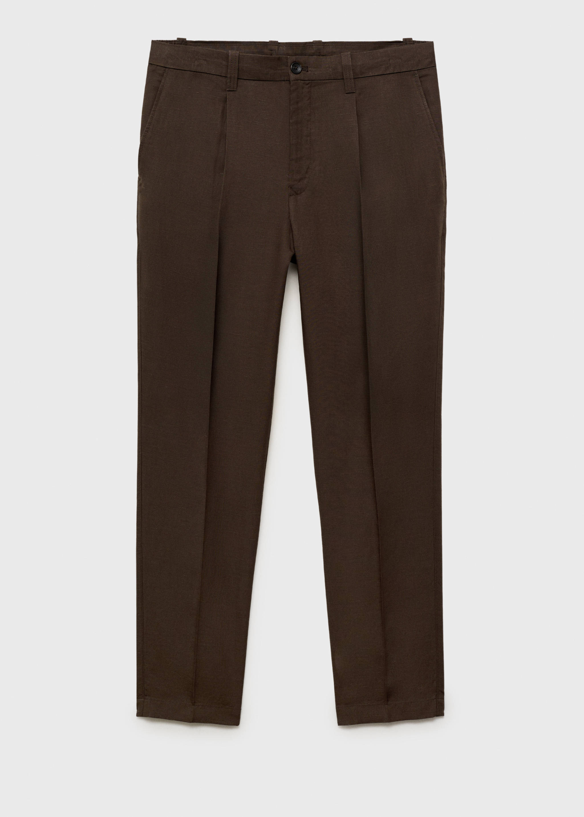 Pantalón lino slim fit - Artículo sin modelo