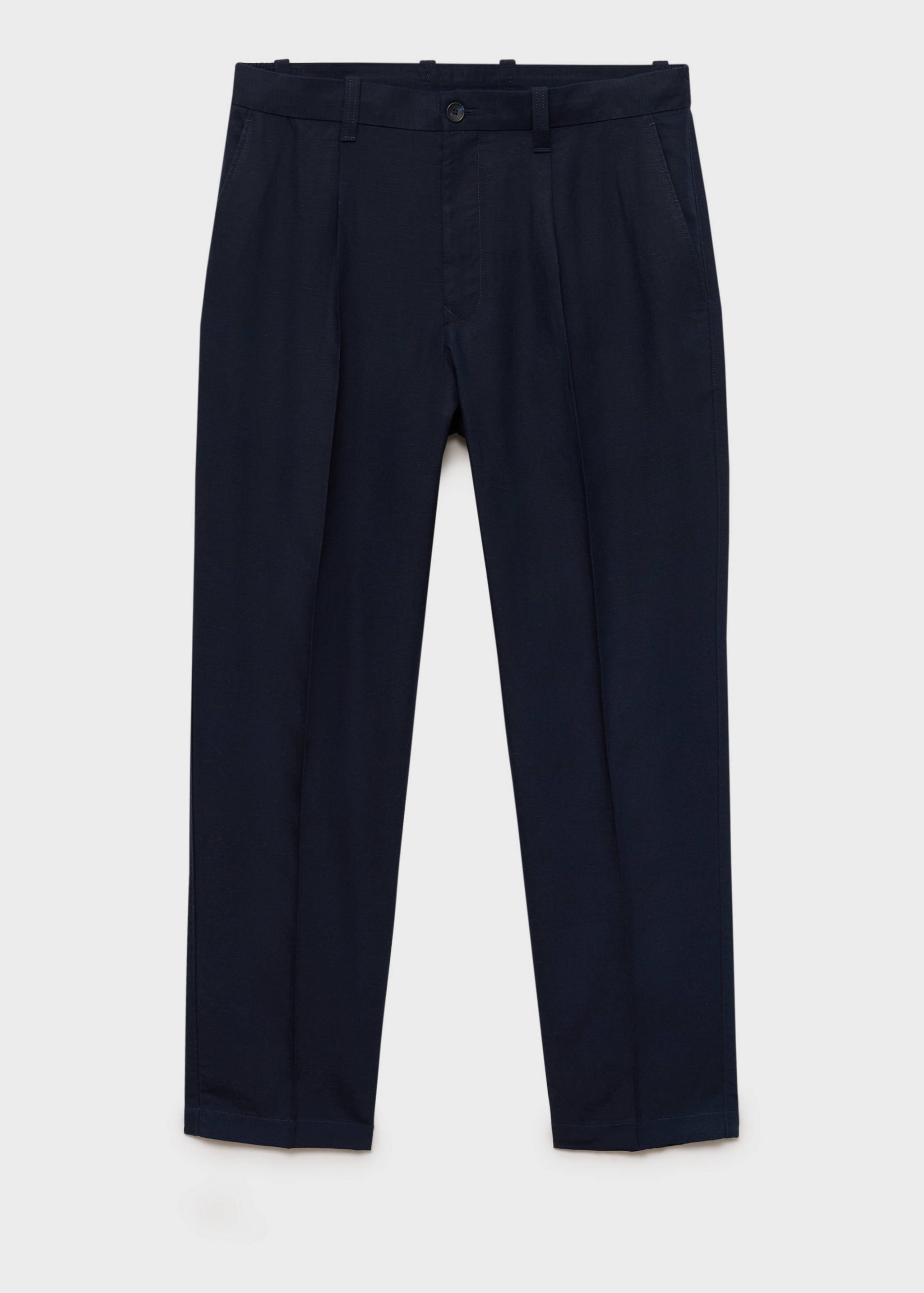 Pantaloni lino slim fit - Articolo senza modello