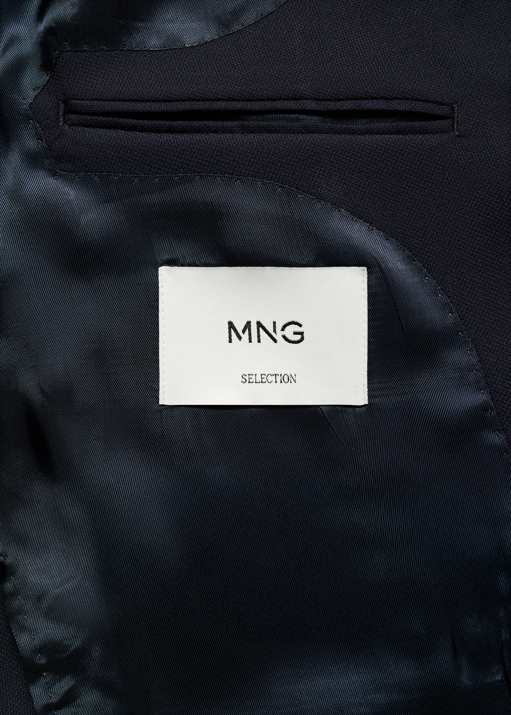 Veste 100 % laine froide slim-fit - Détail de l'article 0