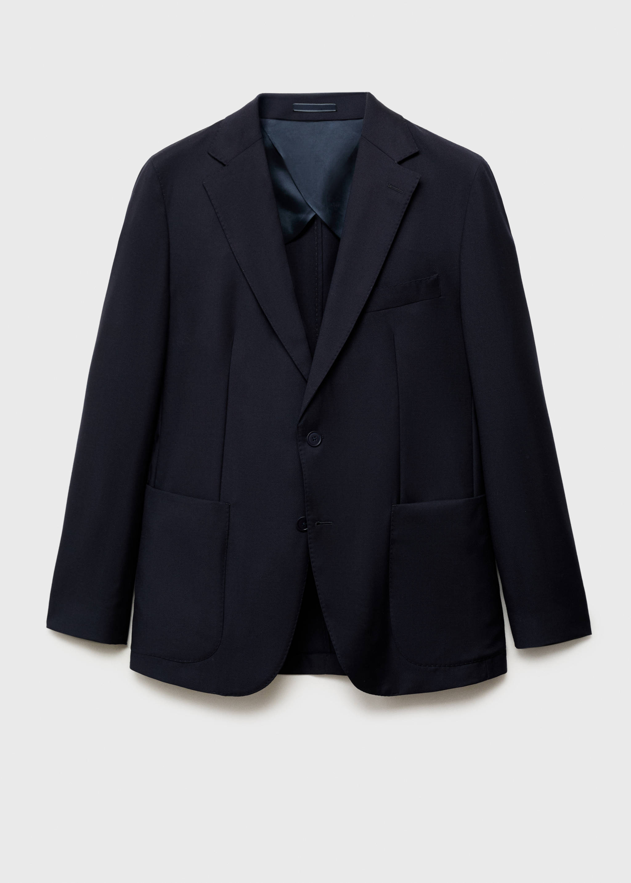 Slim fit %100 soğuk yün blazer ceket - Modelsiz ürün
