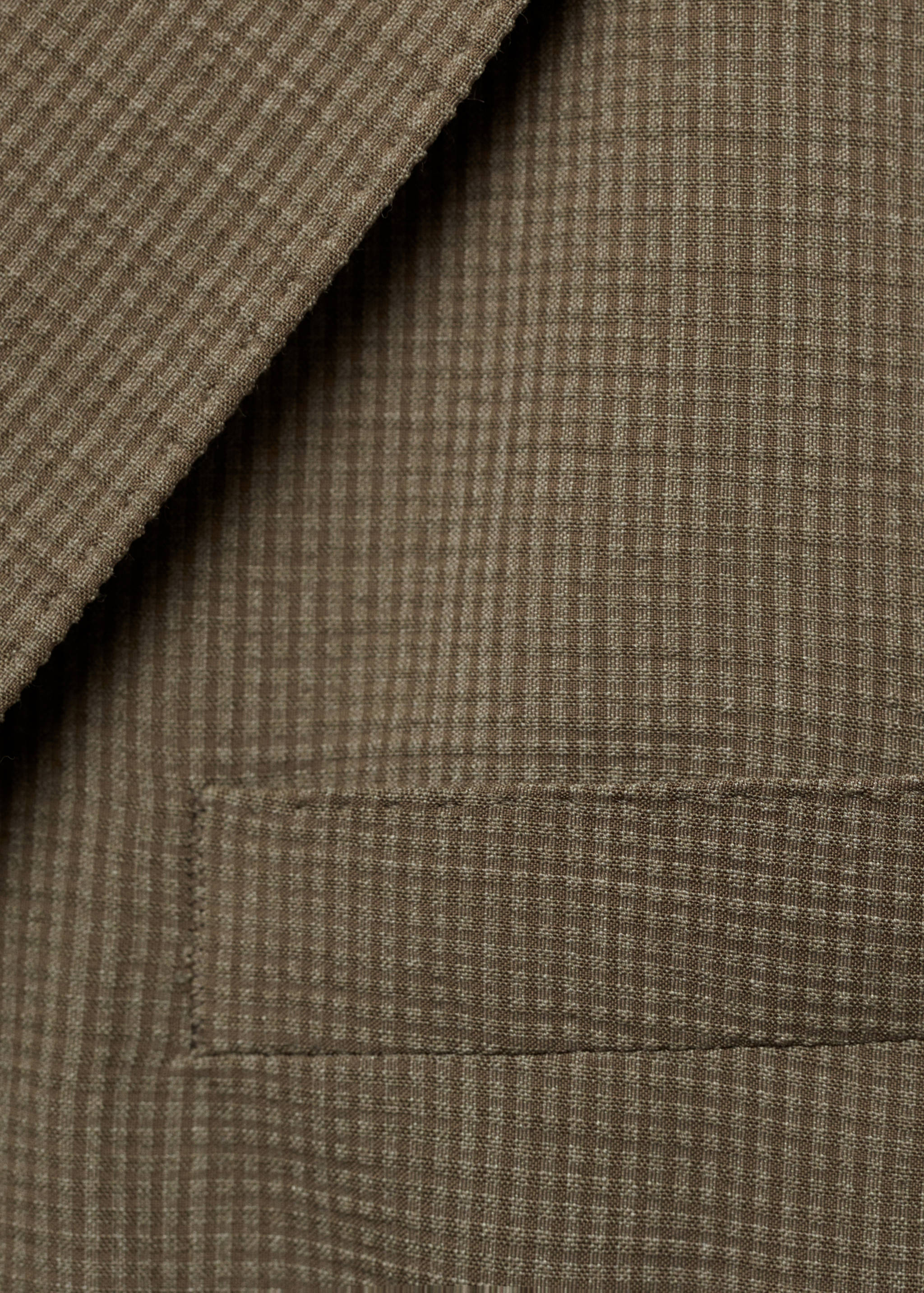 Slim fit cool wool suit blazer - Details of the article 8