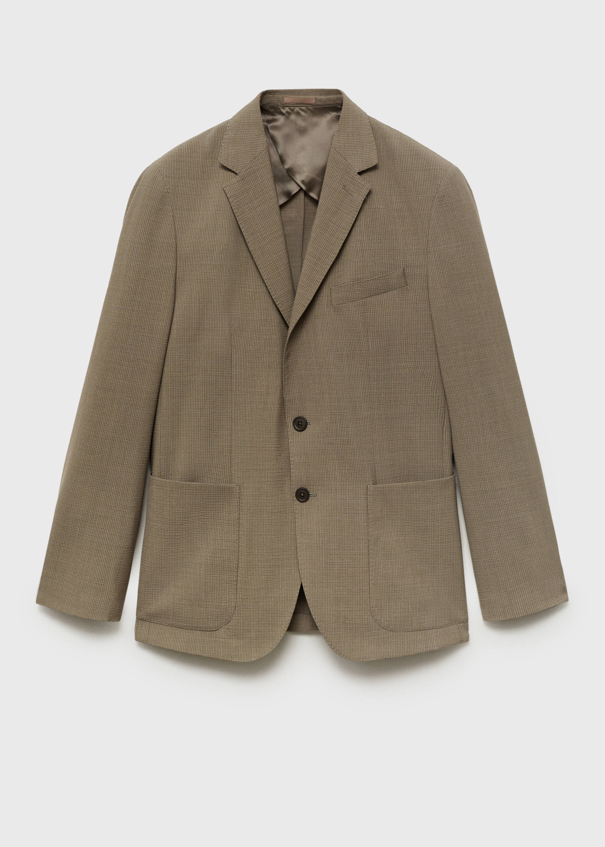 Dar kesim cool wool blazer ceket - Modelsiz ürün