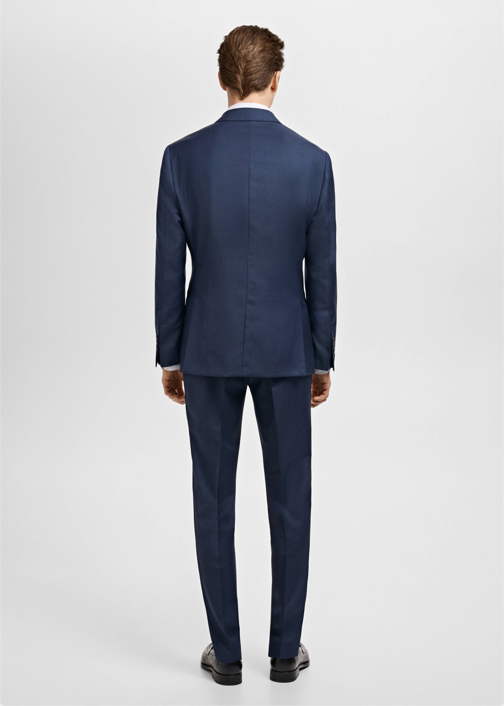 Venice 100% virgin wool suit jacket - Reverse of the article