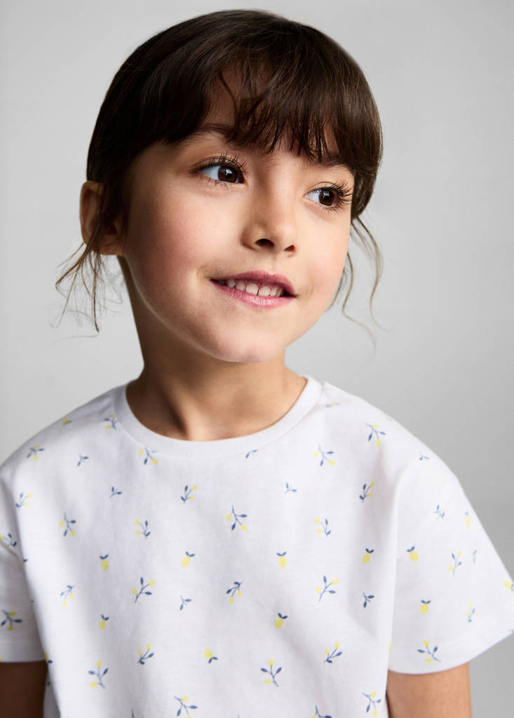 Knot printed T-shirt — Off White