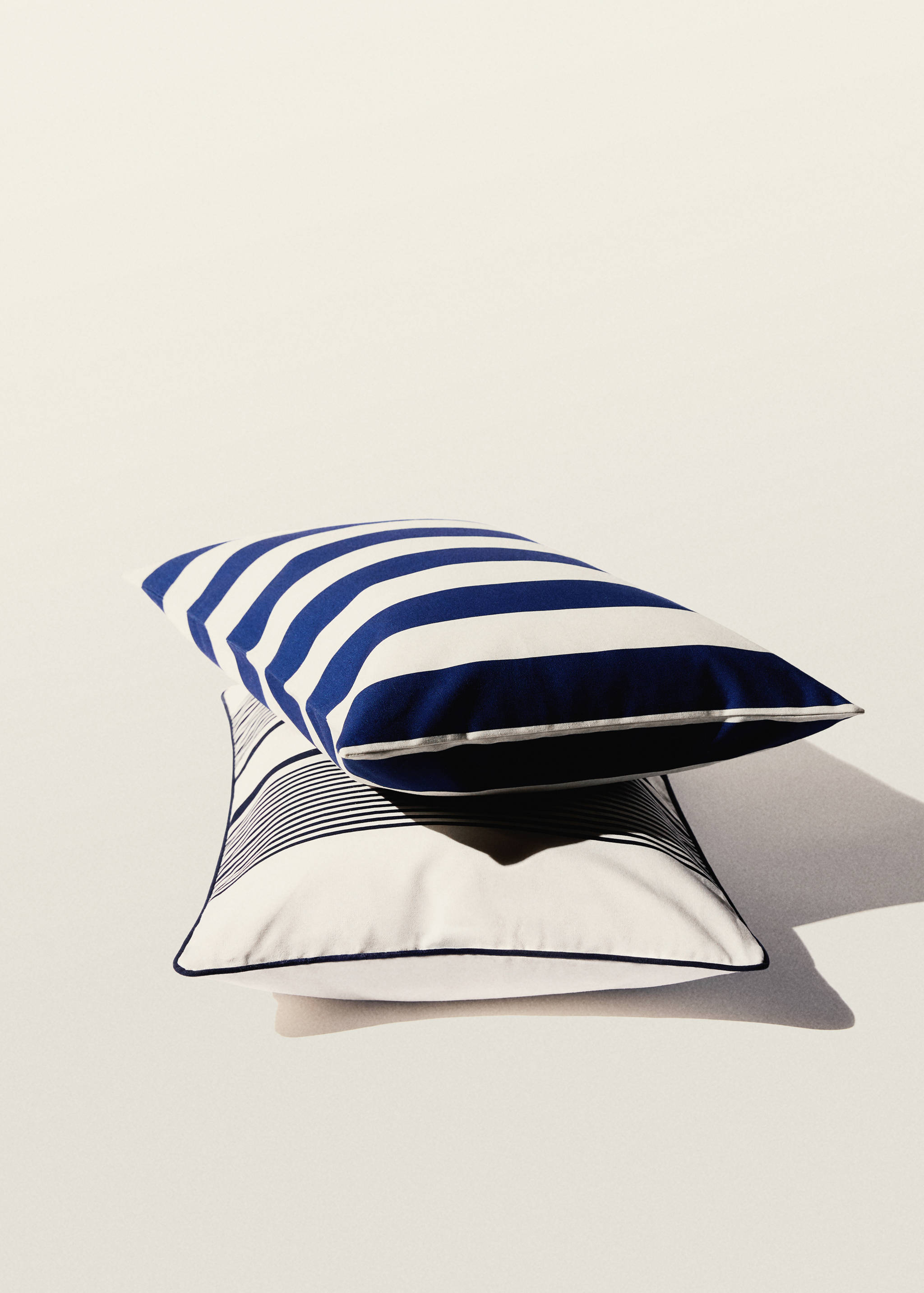 Housse de coussin à rayures épaisses imperméable 40x60 cm - Détail de l'article 8